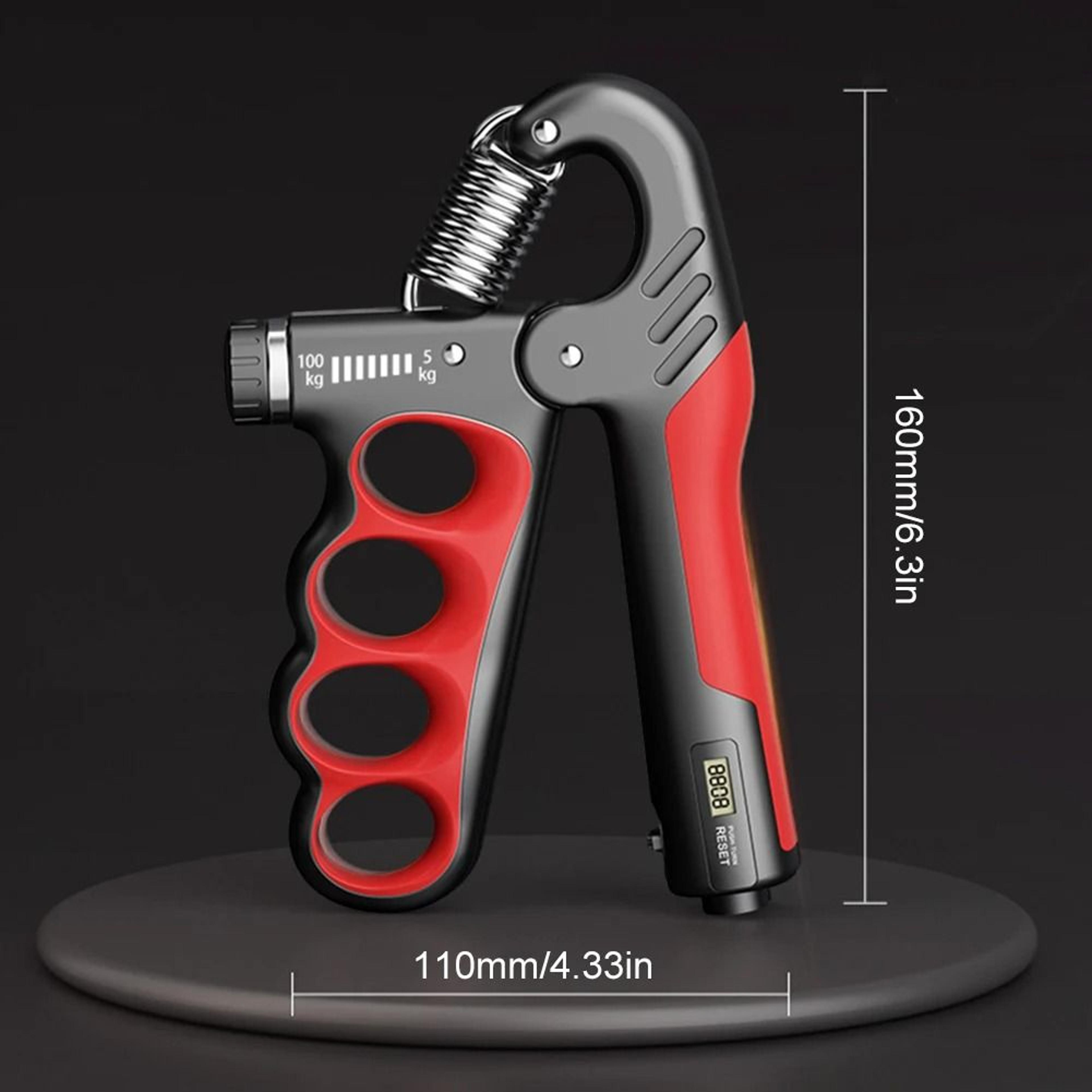 5100KG Adjustable Grip Strength Trainer  HeavyDuty Wrist Expander For Muscle Building  Recovery 4