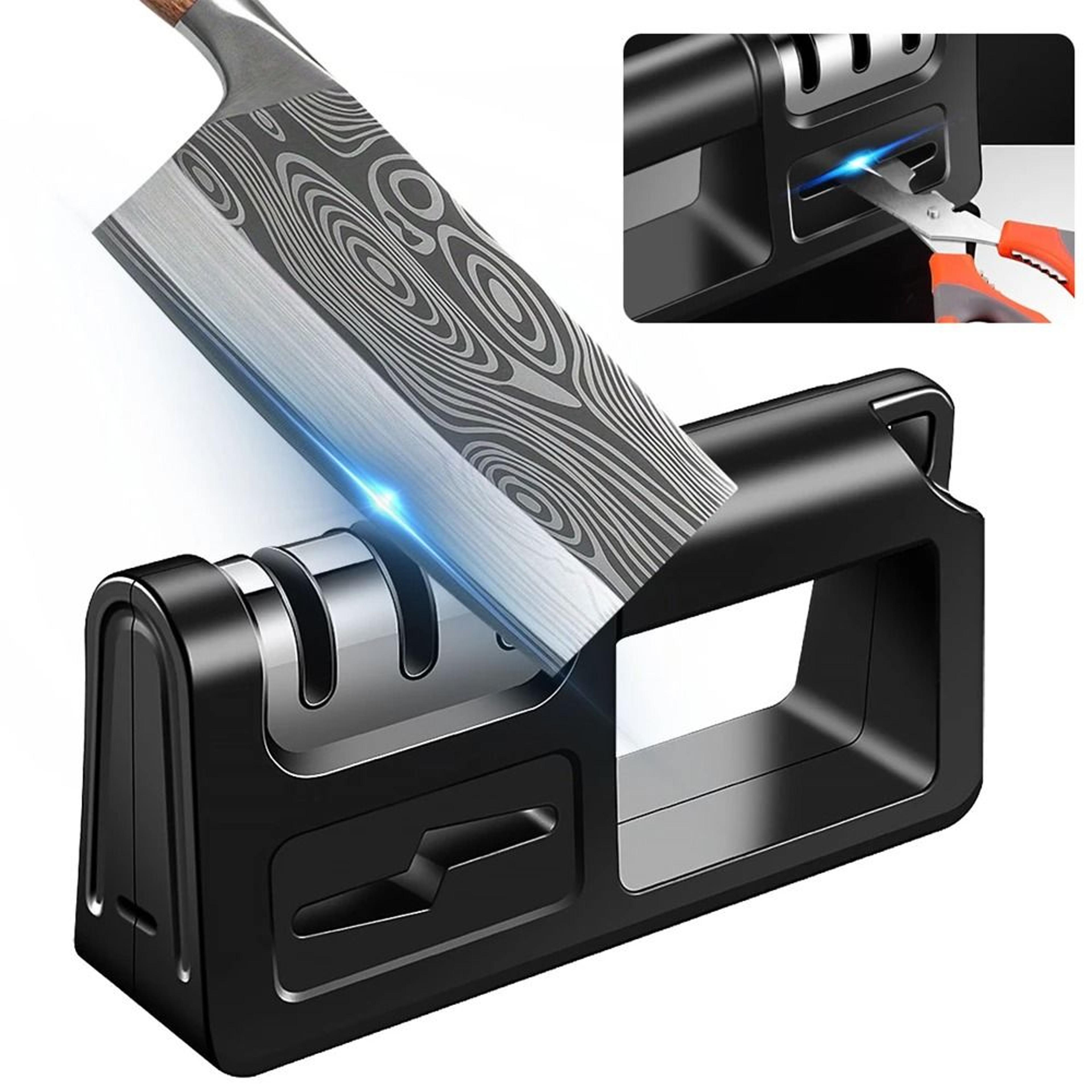 4in1 Stainless Steel Knife Sharpener  Adjustable MultiStage Sharpening Tool 1