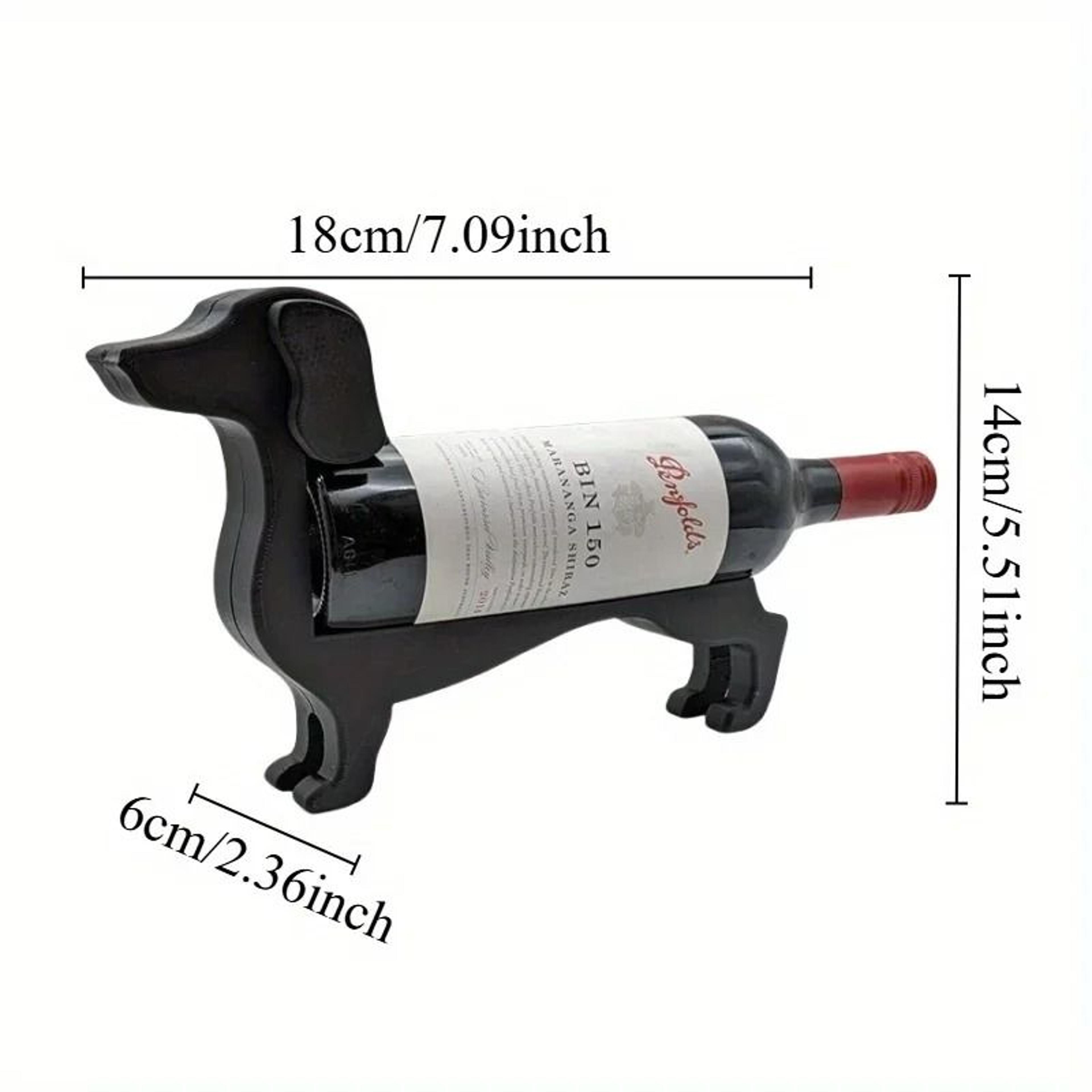 Sausage Dog Wine Bottle Rack  Creative Modern Home Bar Decoration 3