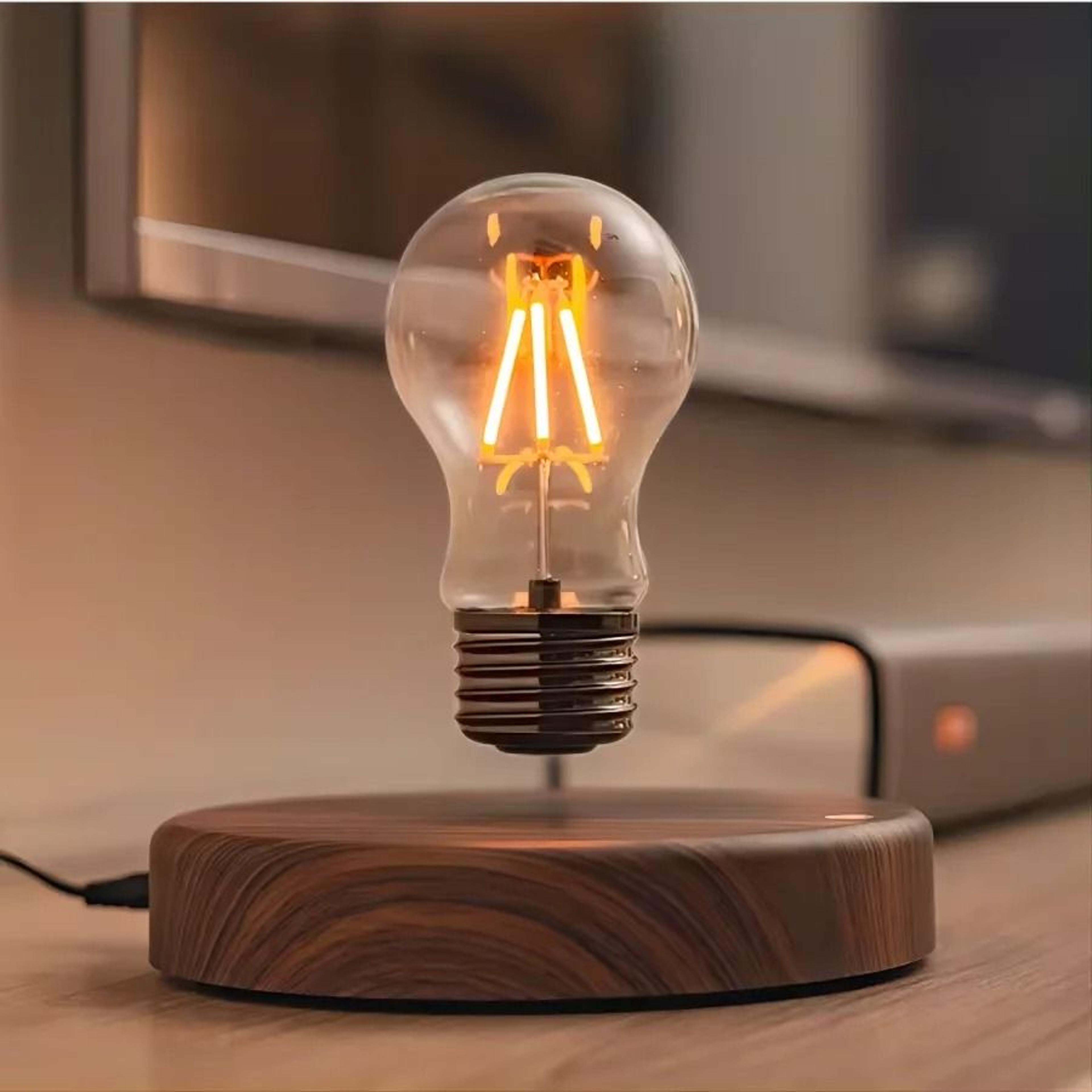 Magnetic Levitation Lamp  Floating LED Bulb For Modern Home  Office Decor 0