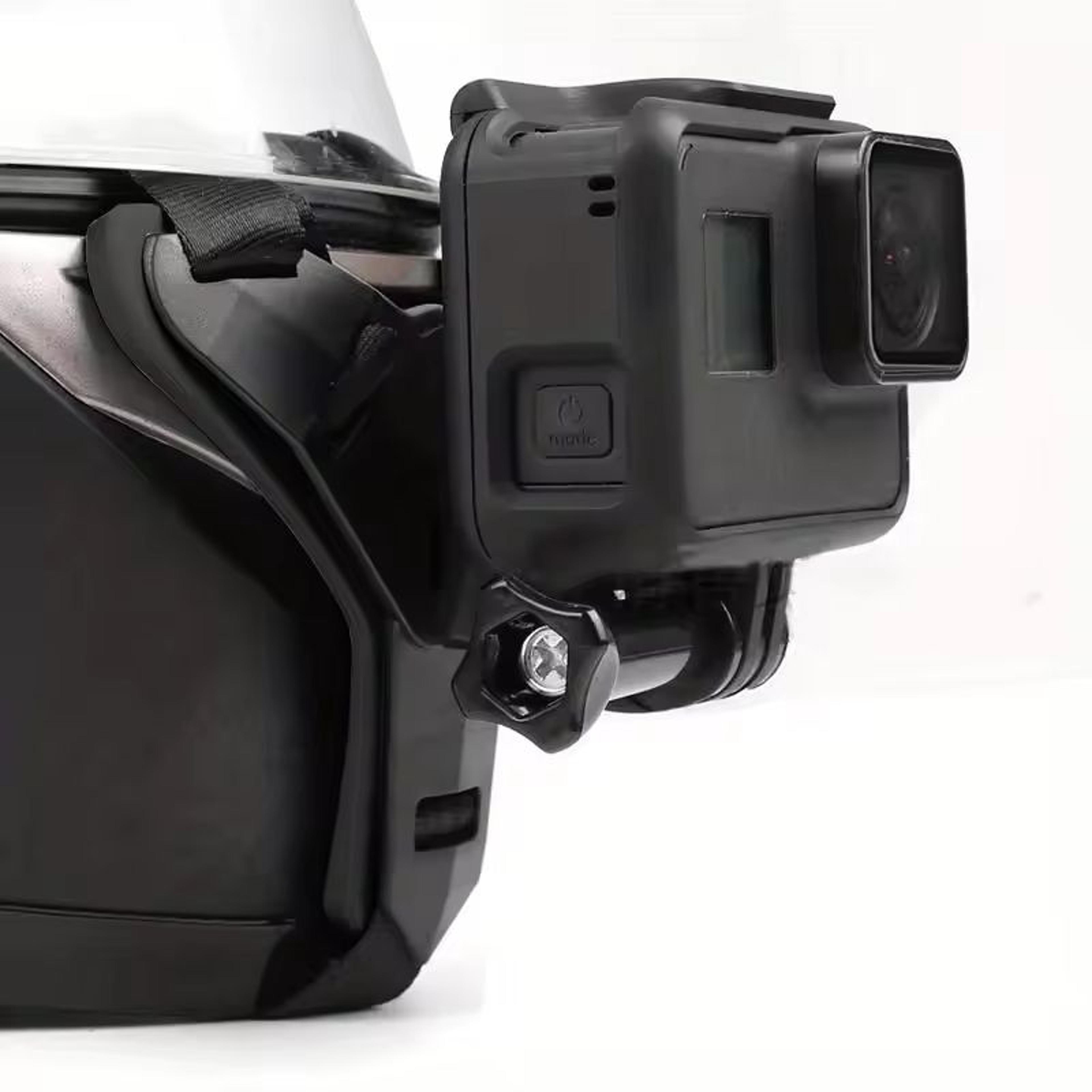 Motorcycle Helmet Chin Mount  Secure Action Camera Support For GoPro  DJI 5