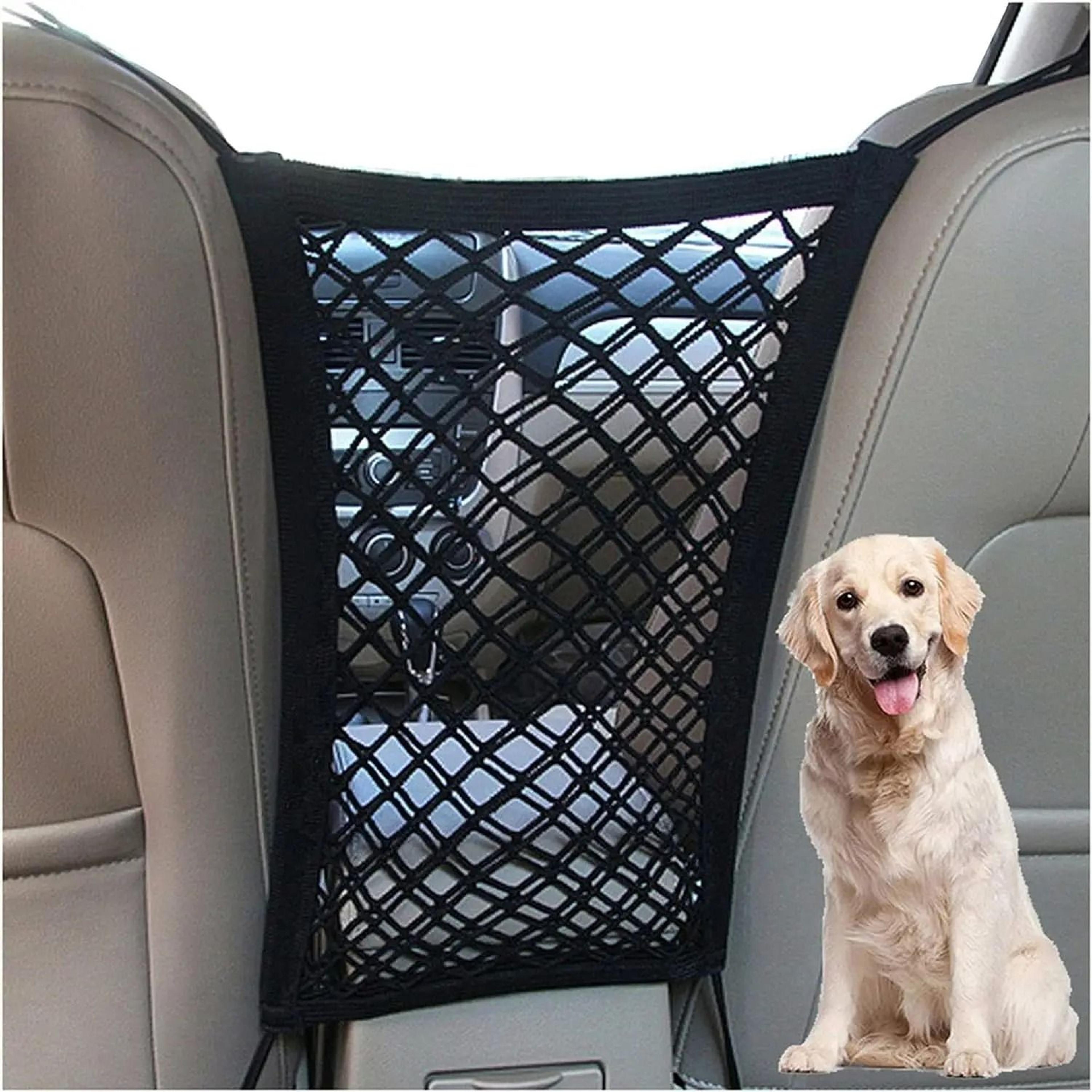 Pet Car Barrier  Mesh Storage Bag  Back Seat Safety Protector For Dogs 0