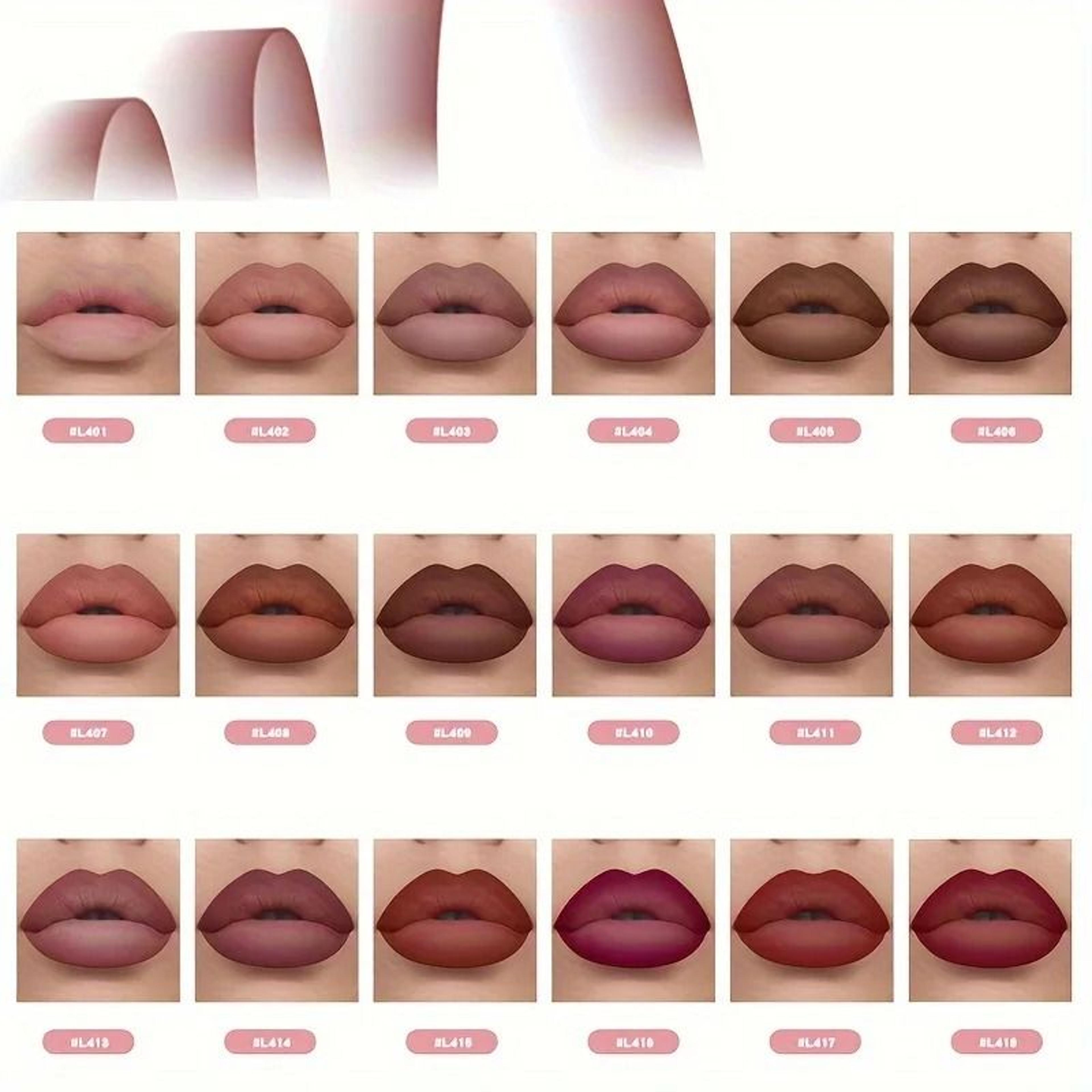 6pcs Velvet Matte Lip Liner Set  LongLasting  NonDrying Definition 4