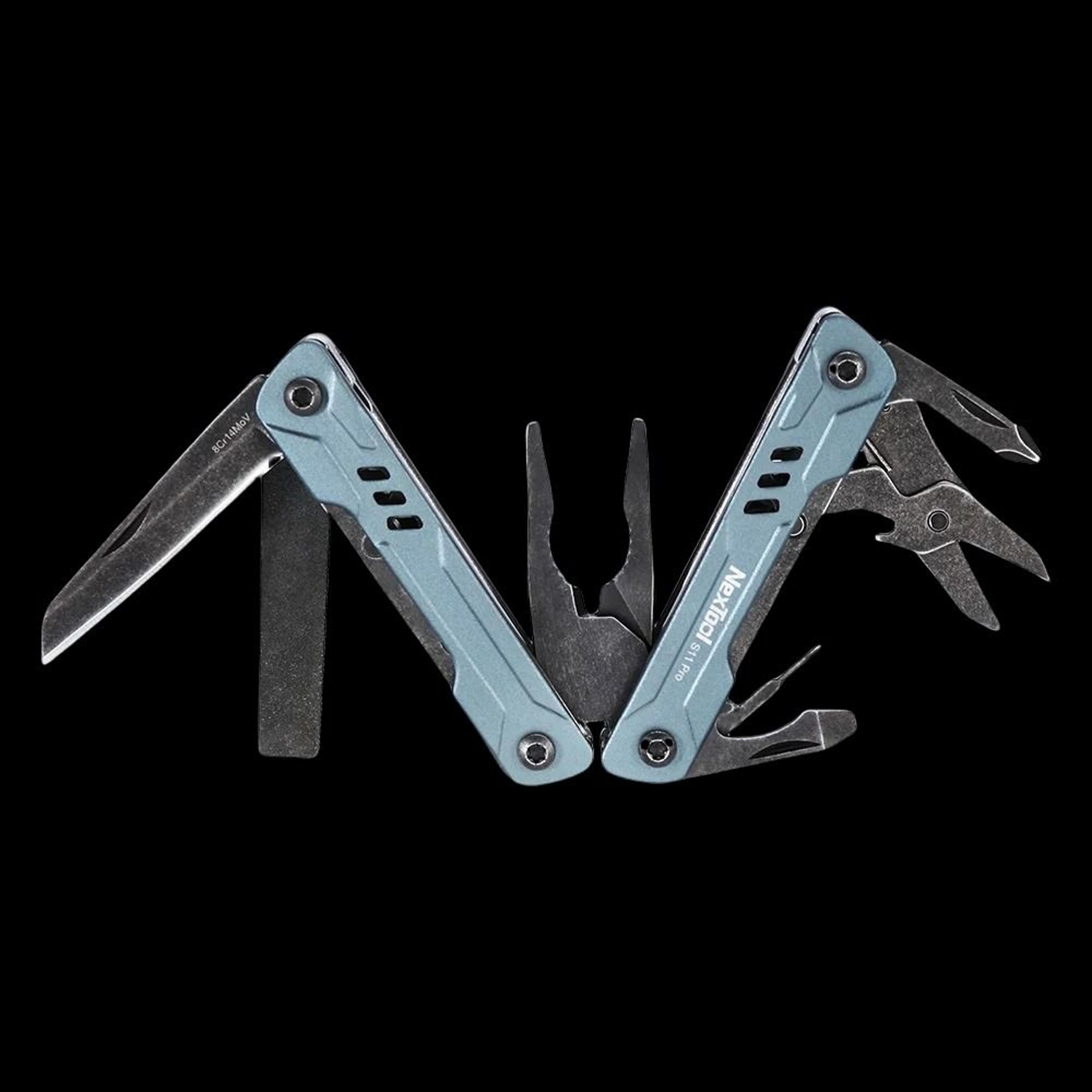 12In1 MultiTool  Portable EDC Pliers  Folding Outdoor Equipment 5