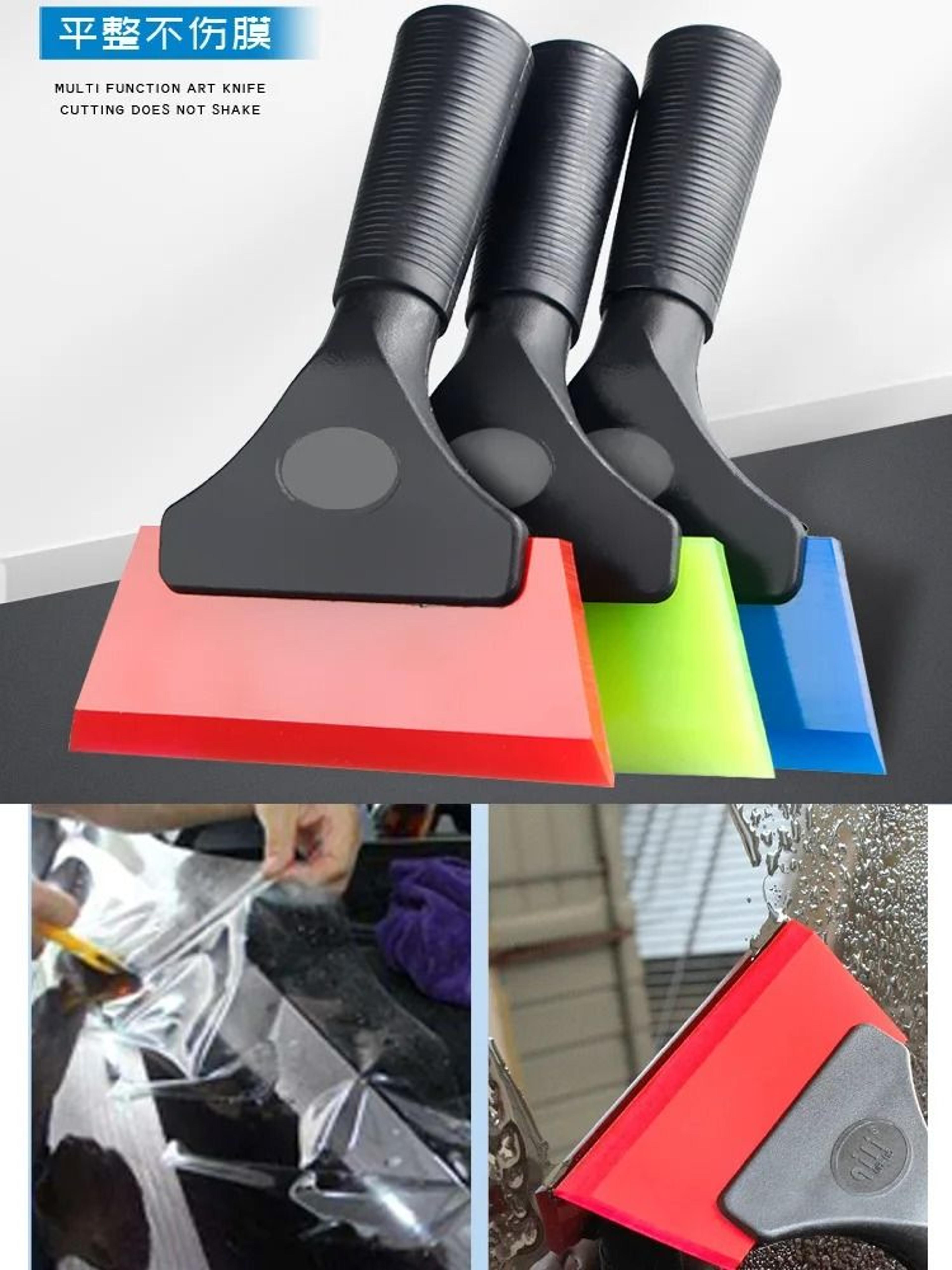 Multifunction Soft Silicone Scraper  HighEfficiency Water Blade  Tinting Tool 6
