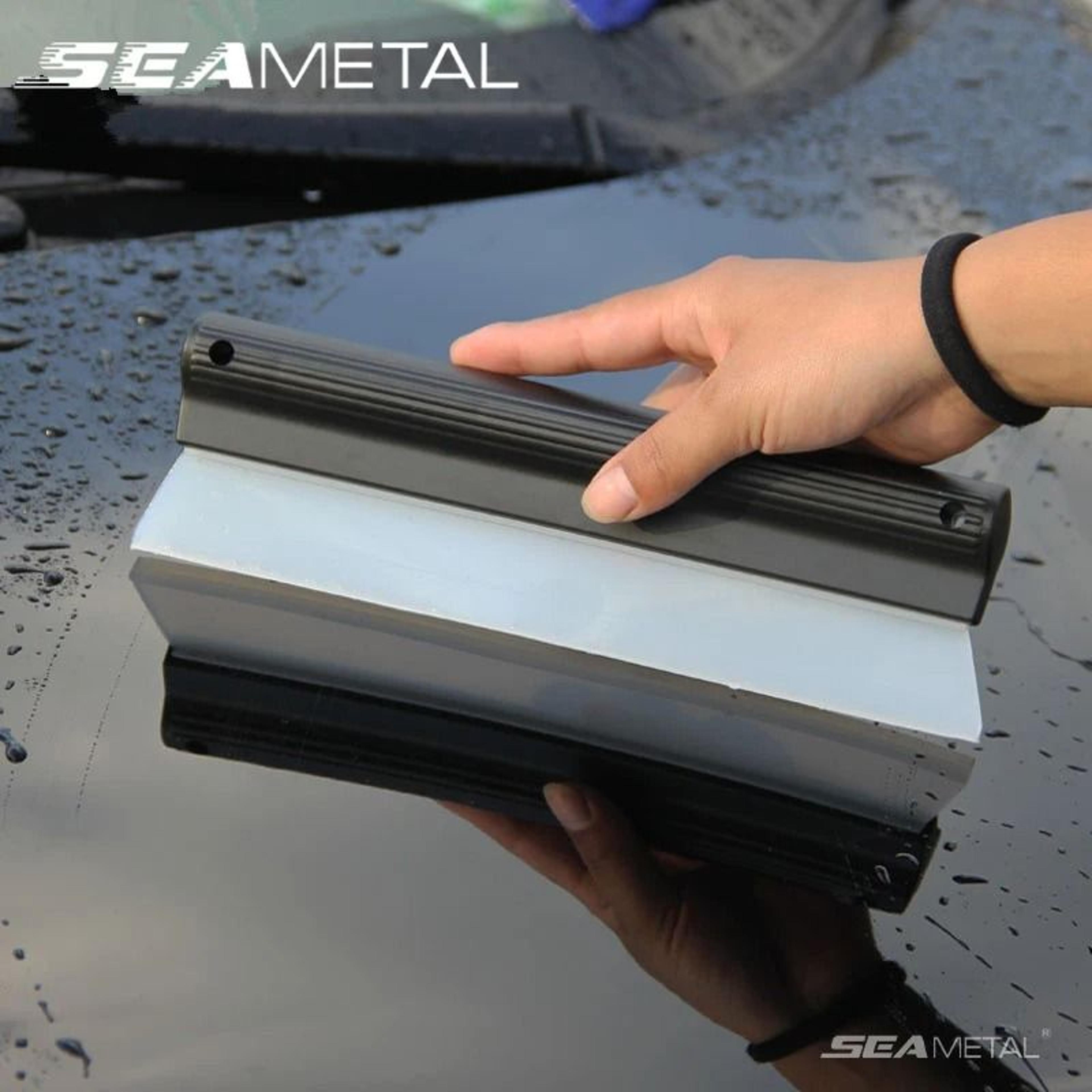 Flexible Soft Silicone Water Wiper  HighEfficiency Glass Scraper  Squeegee Tool 0
