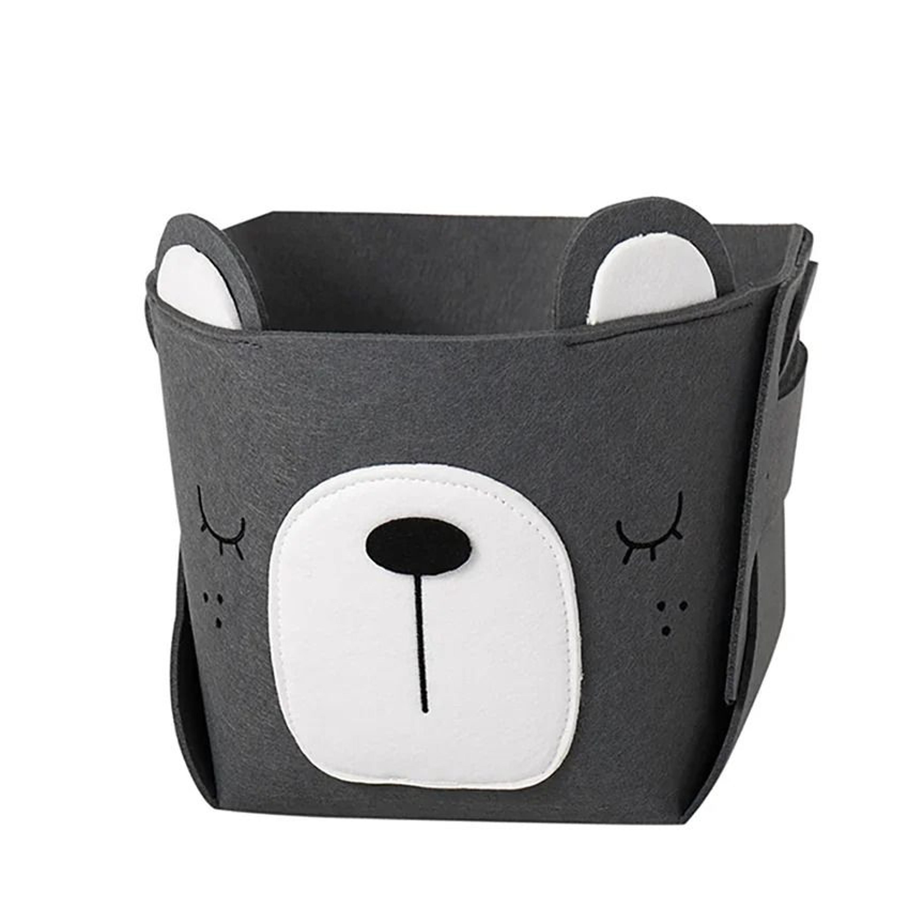 Animal DIY Storage Box  Foldable Felt Fabric Nursery Organizer  Toy Basket 7