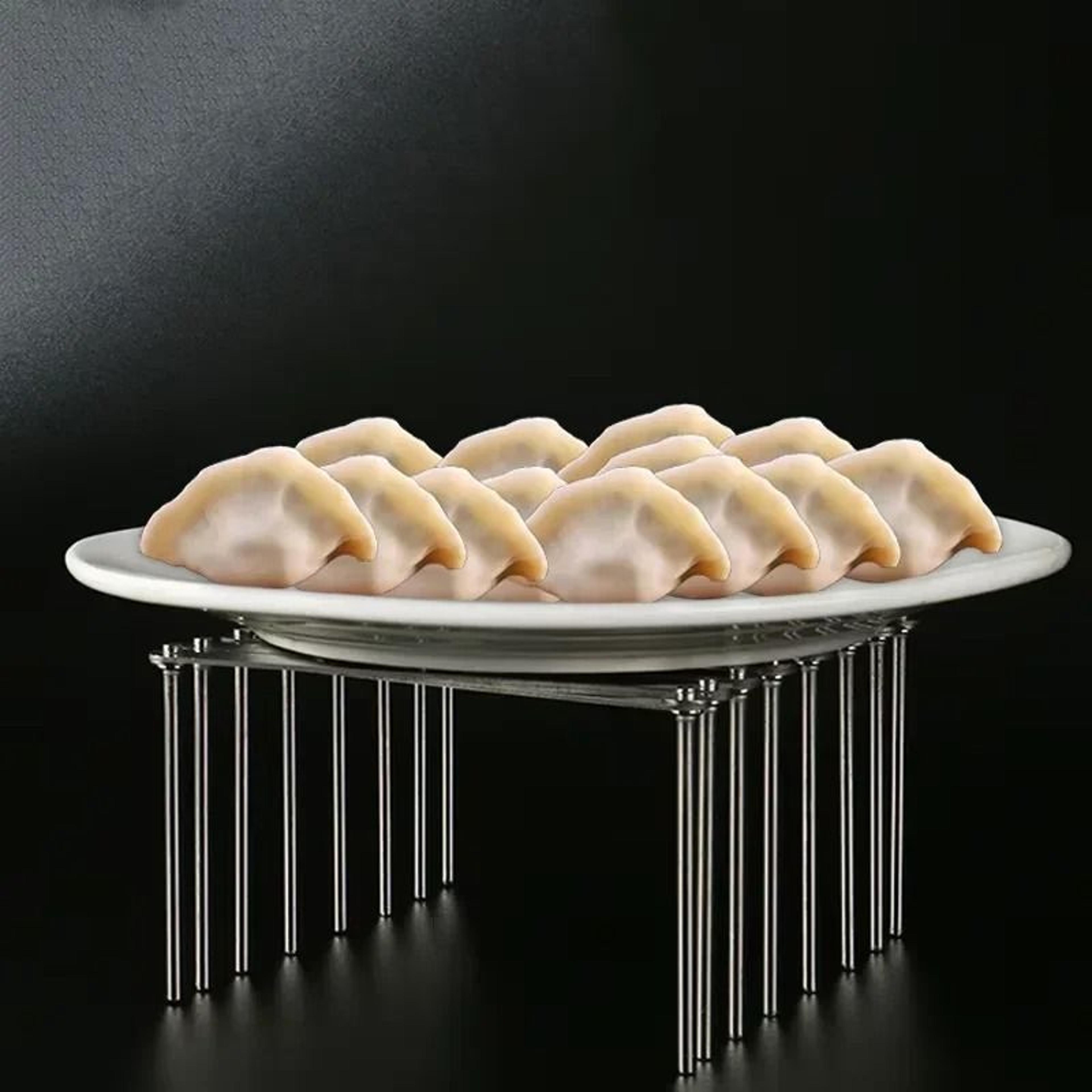Retractable Storage Rack  HeavyDuty Stainless Steel Pot Lid  Dish Organizer 3