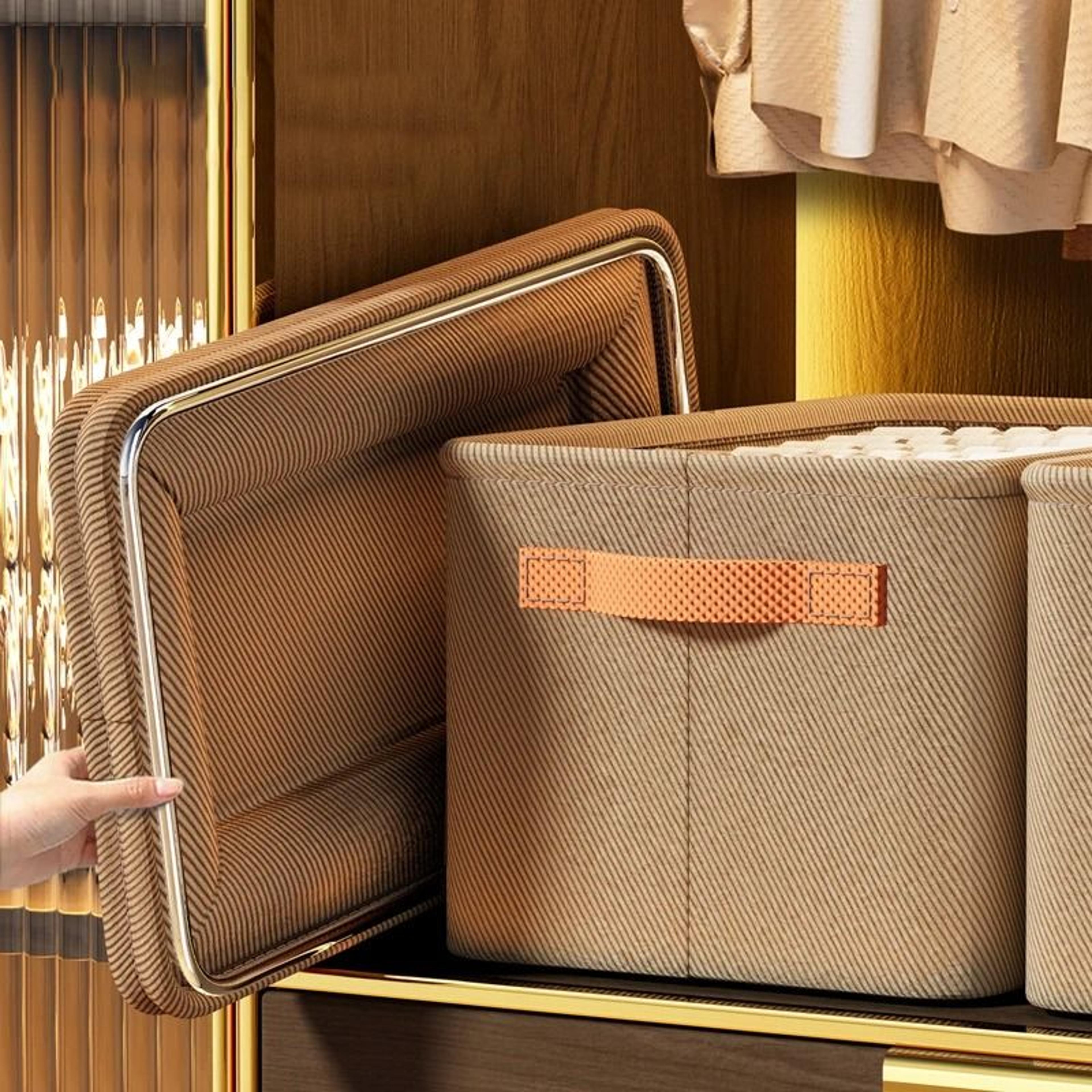 Thicken Clothes Organizer  HighCapacity Wardrobe Storage Box For Pants Sweaters And Jeans 4