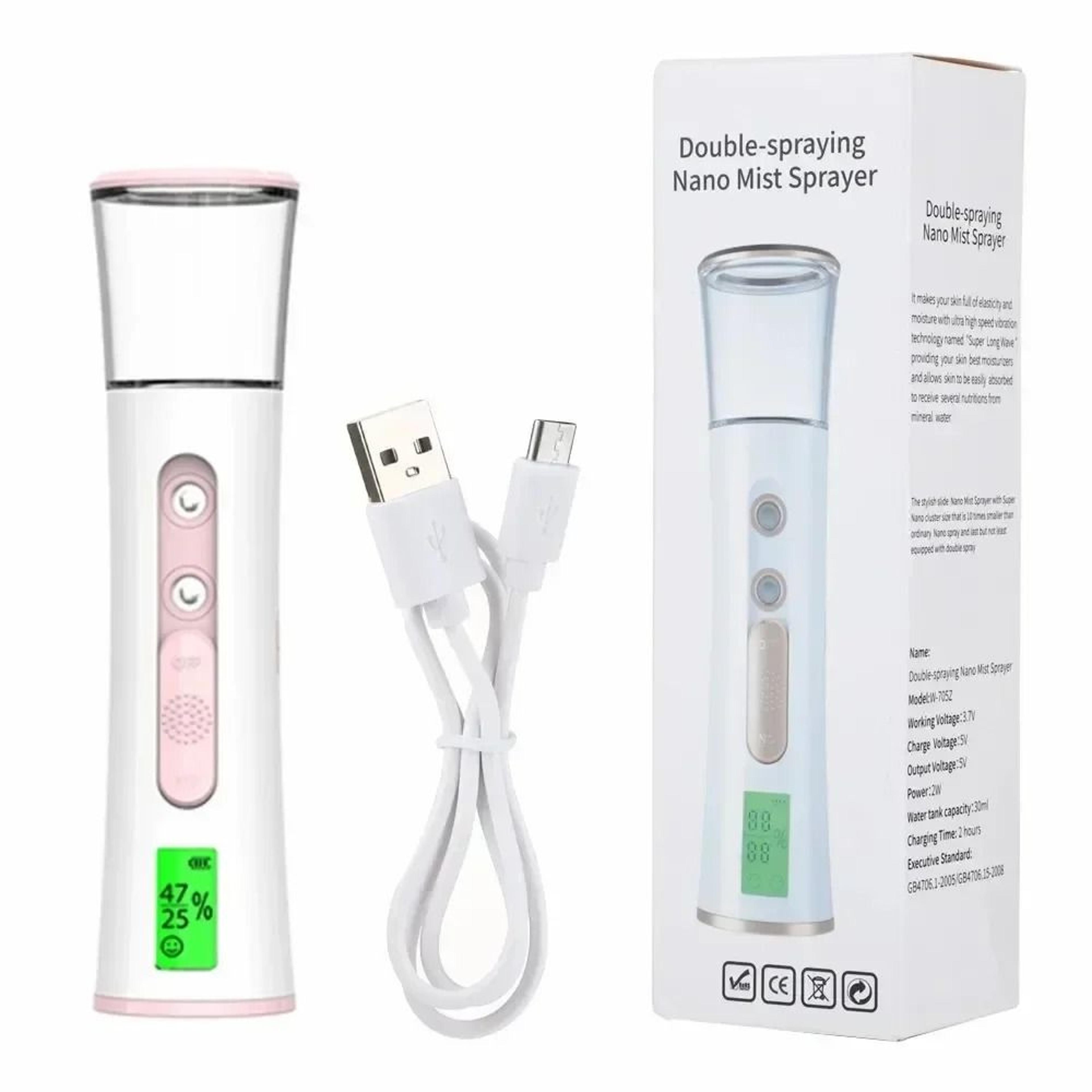 Nano Facial Steamer  Portable Mist Spray For Eyelash Extensions  Deep Pore Hydration 9
