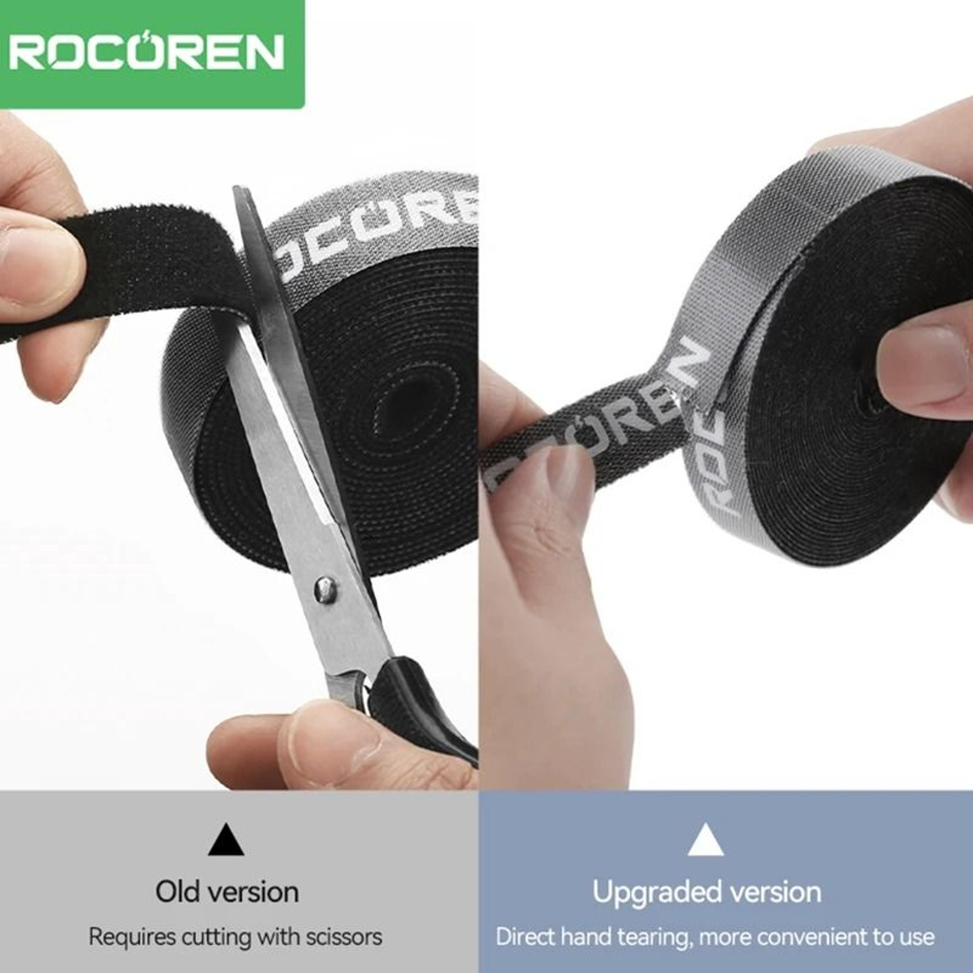 Reusable Cable Organizer  HandTearing Wire Winder  USB Management System 1