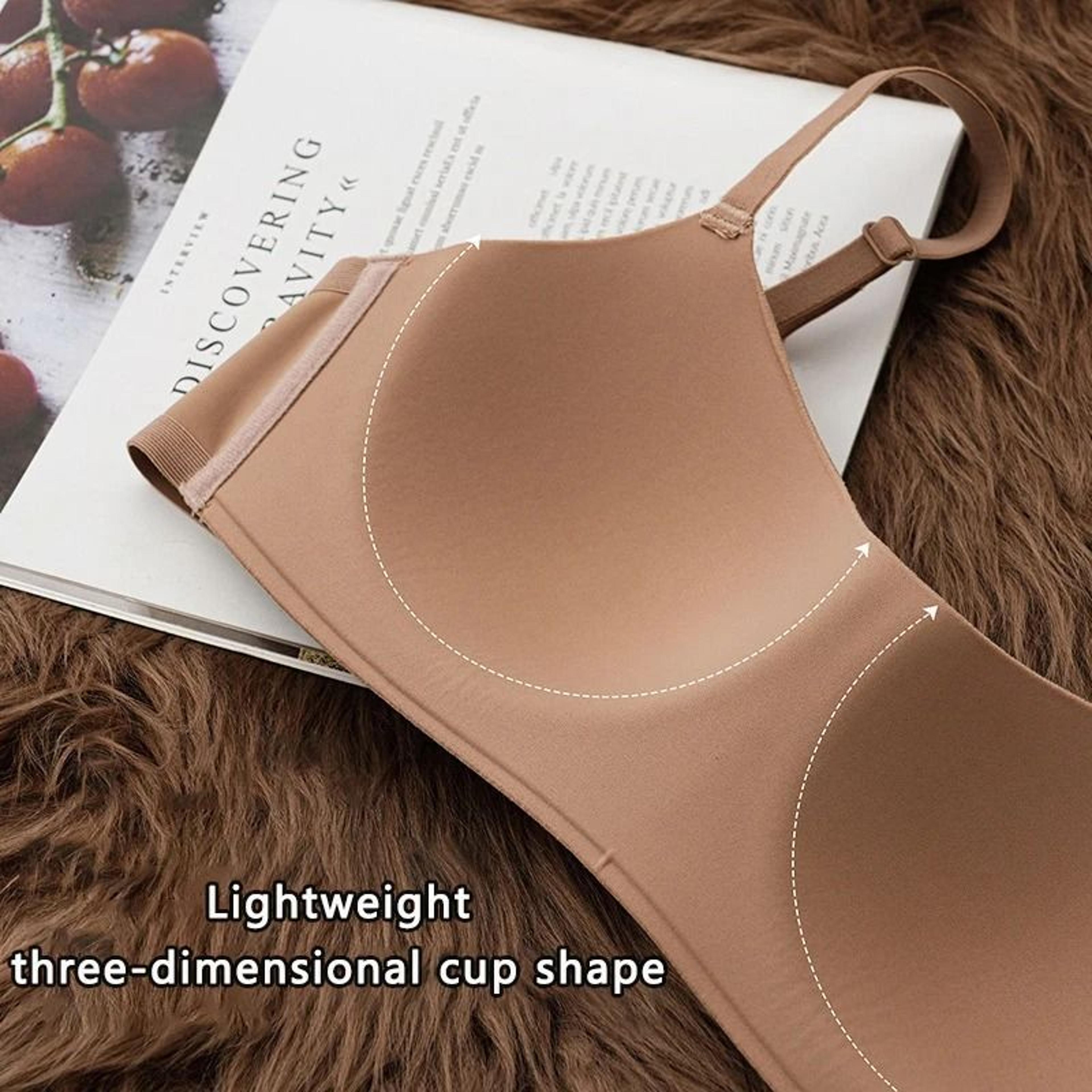 Seamless Breathable Thin Gather Comfort Bra 2
