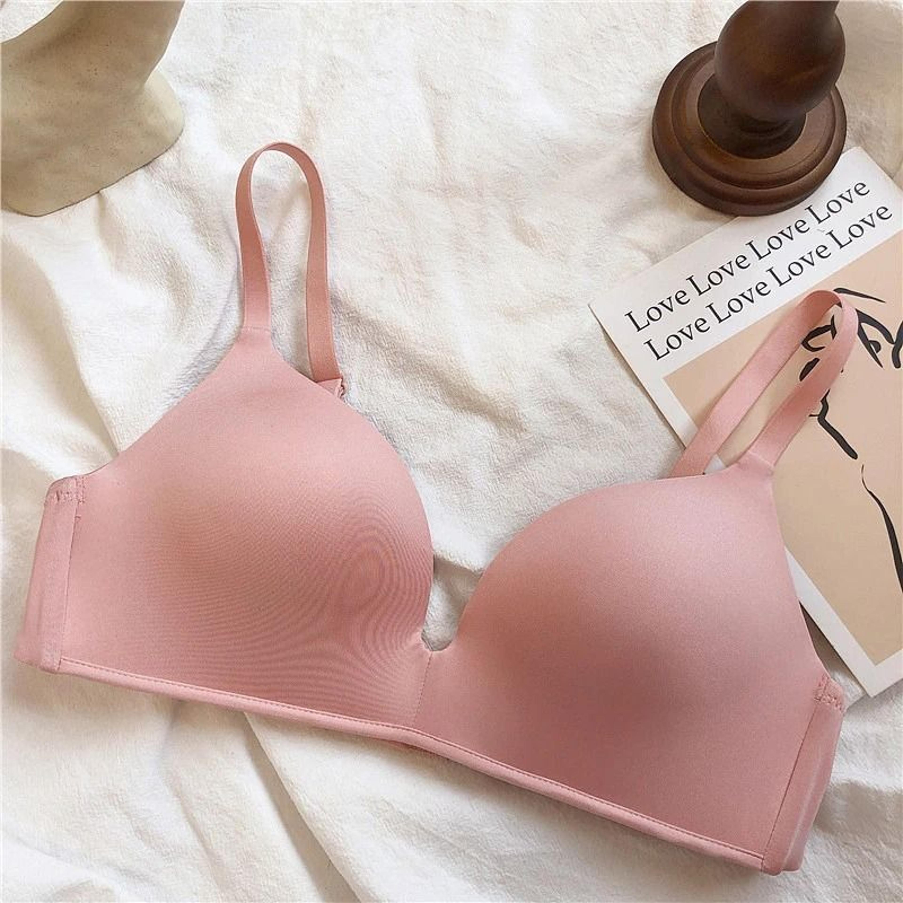 Ice Silk Seamless Gather Bralette 11