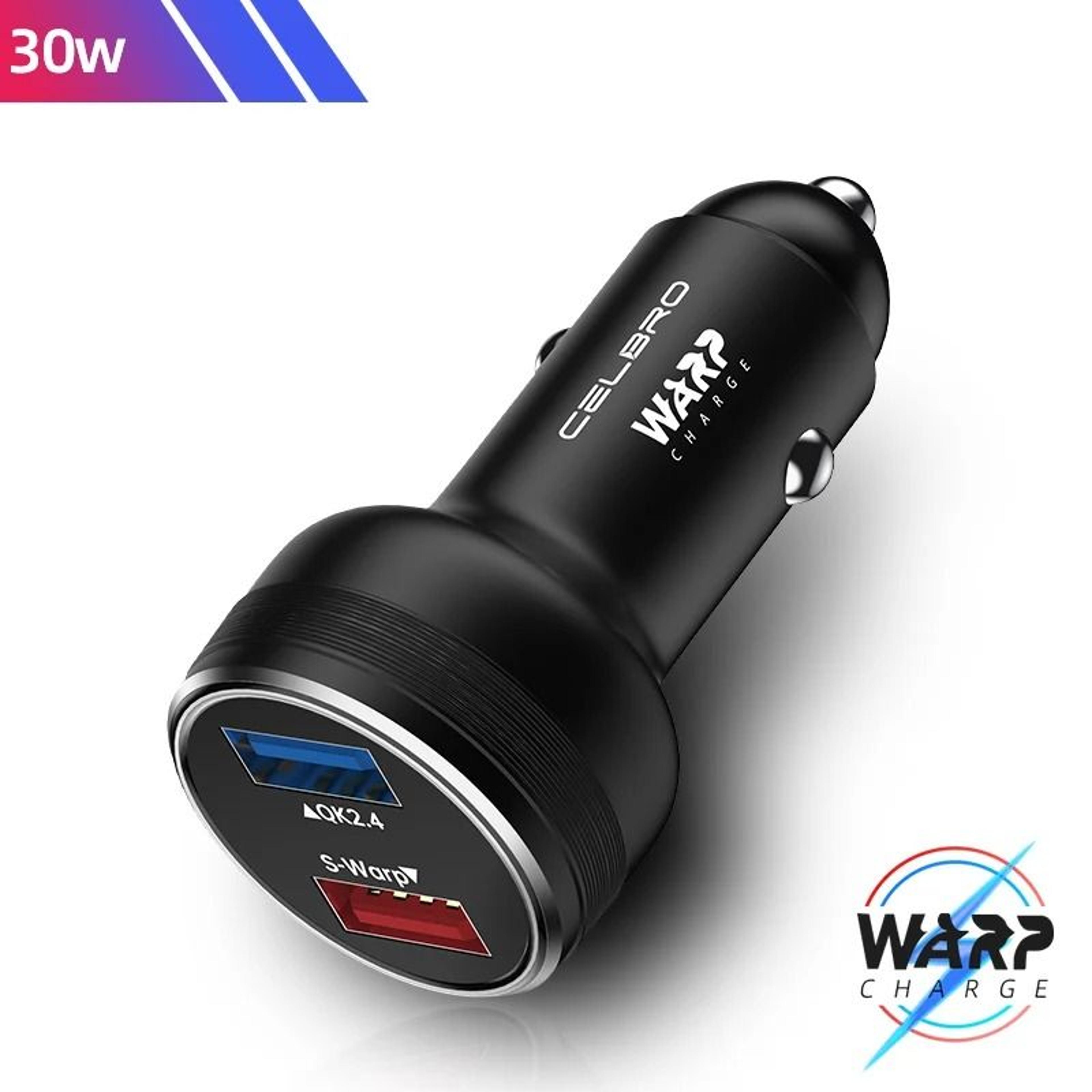 80W Dual USB SuperVOOC Fast Car Charger 8