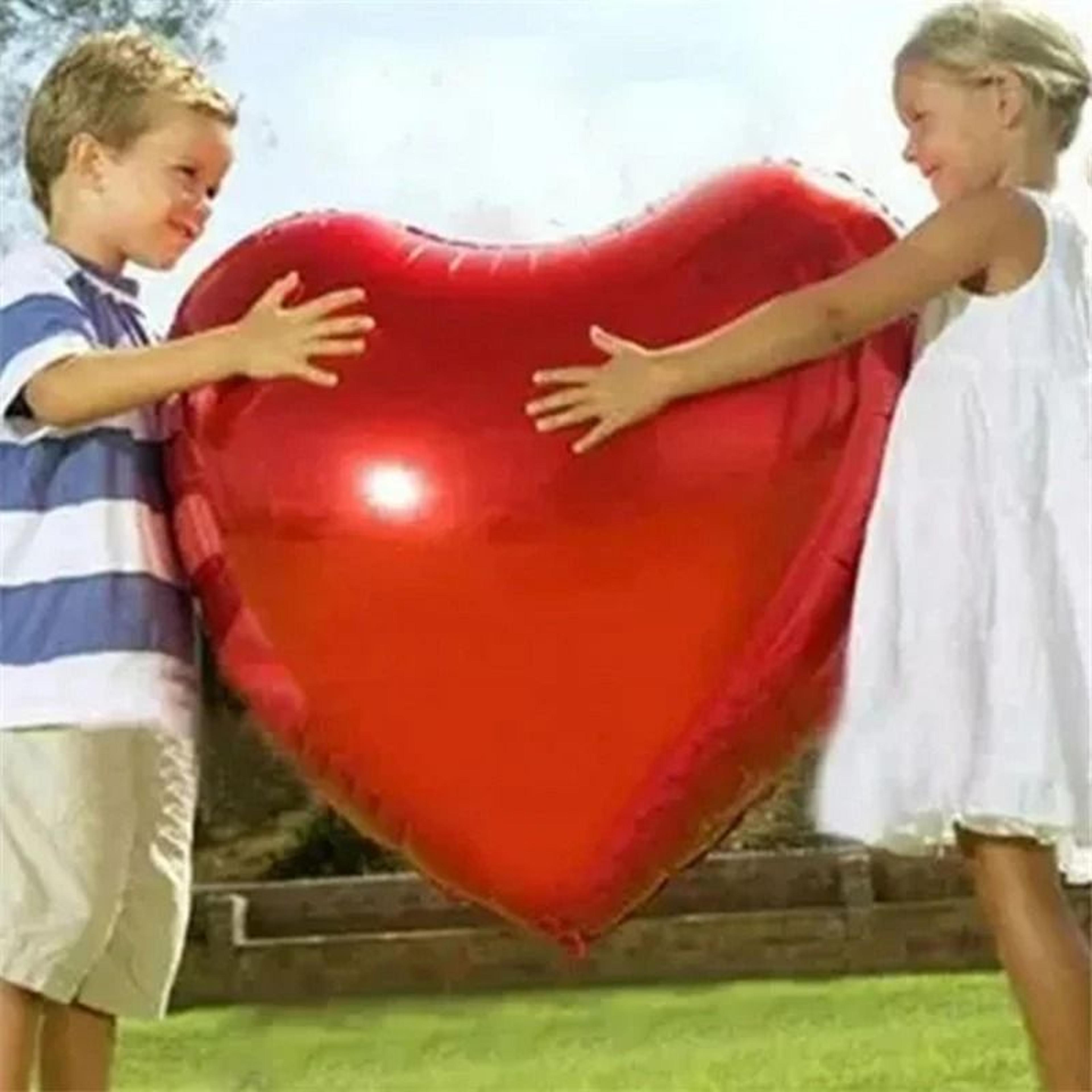 Big 30Inch Heart Foil Balloons 0