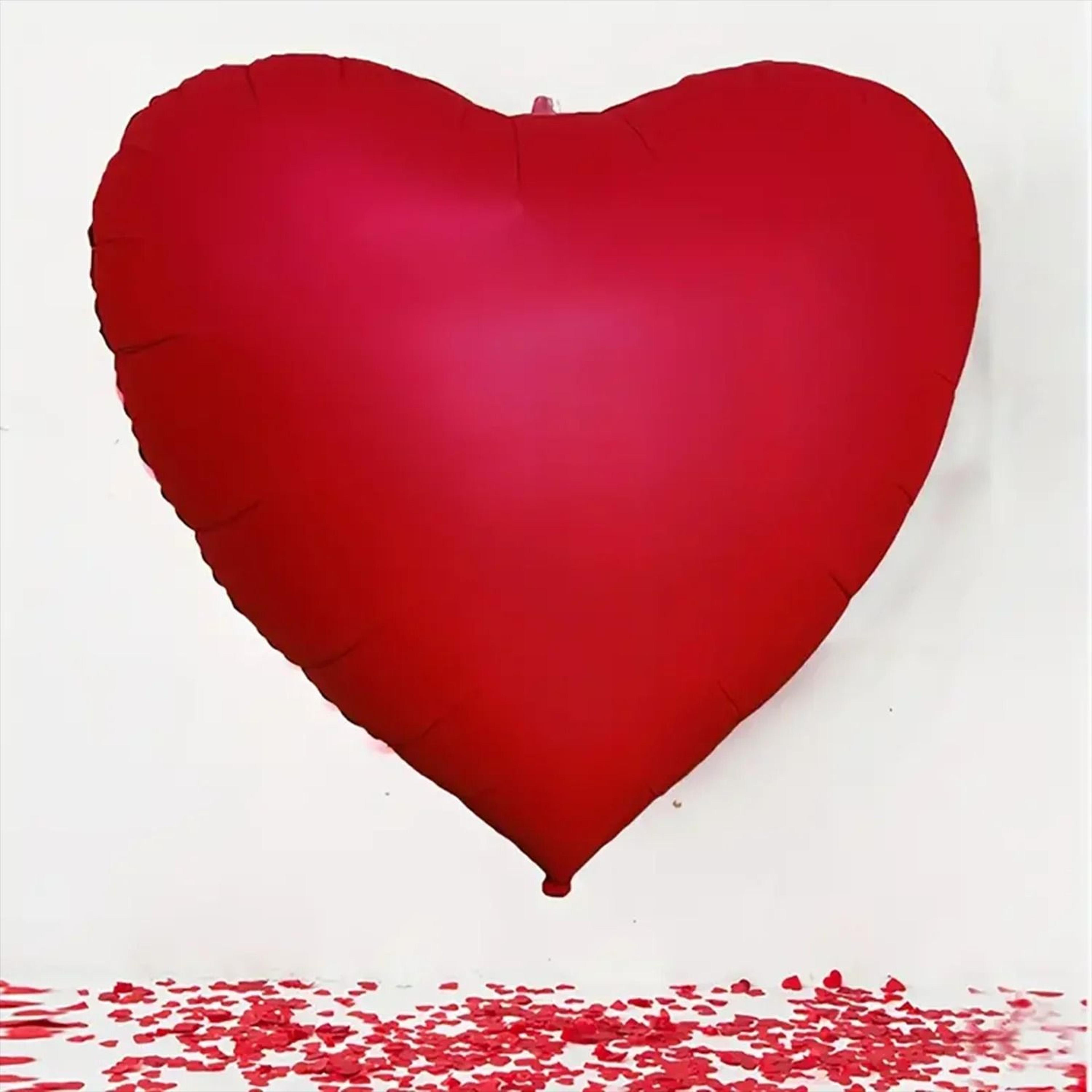 60Inch Oversized HeartShaped Foil Balloon 1