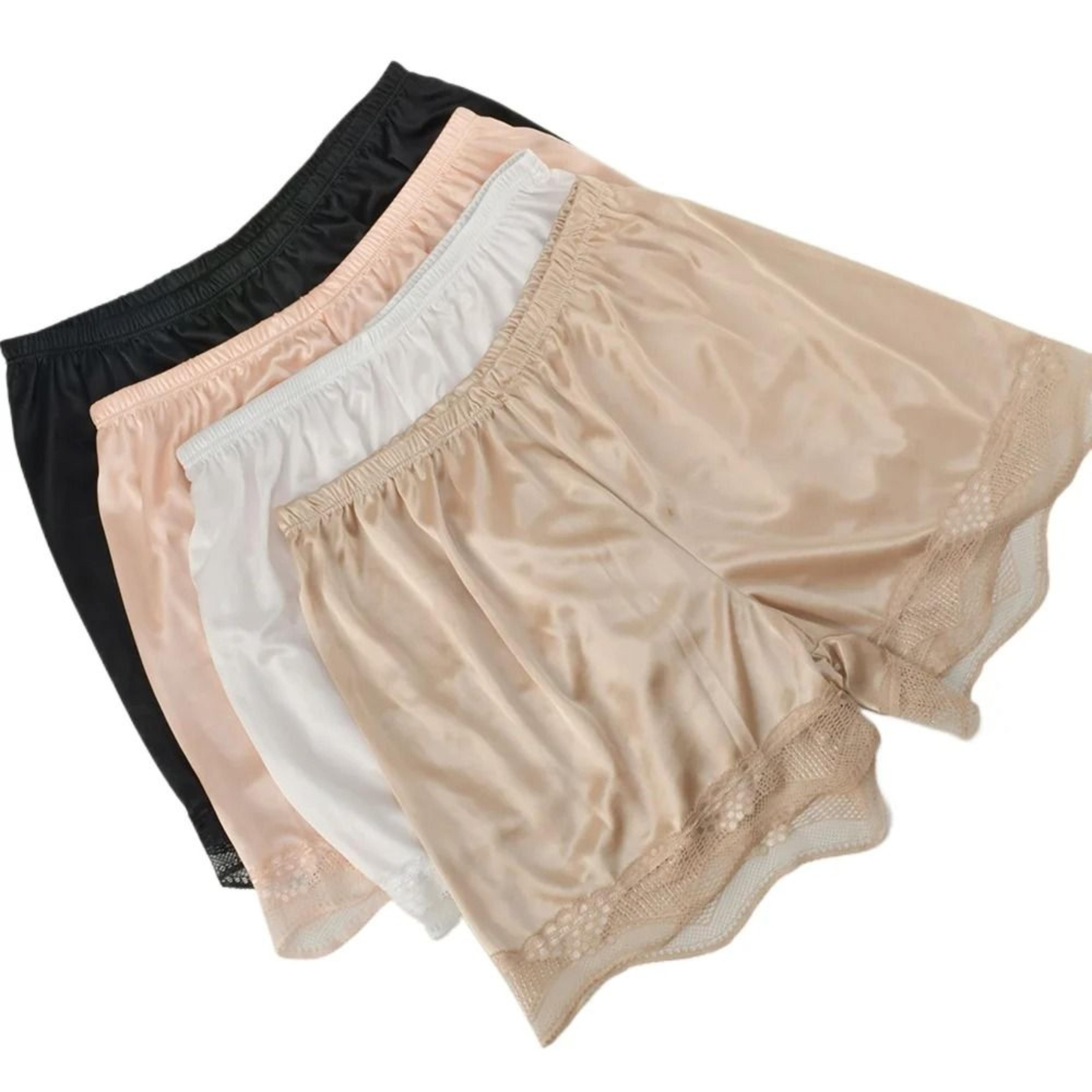 Luxe Satin Silk Sleep Shorts  Breathable UltraSoft Lounge Wear 1