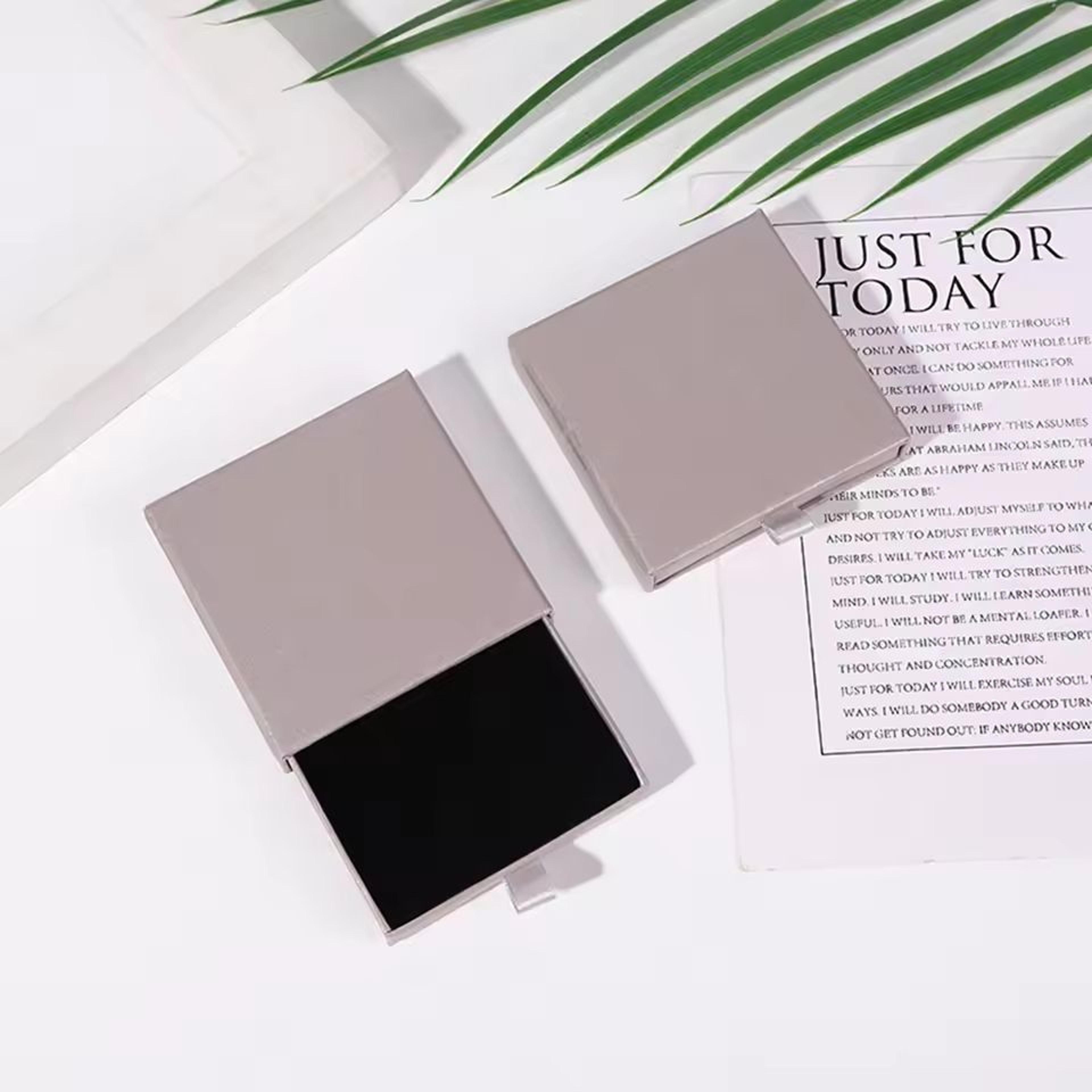 Creative Drawer Jewelry Packaging Box  Solid Color Cardboard Storage Organizer 16