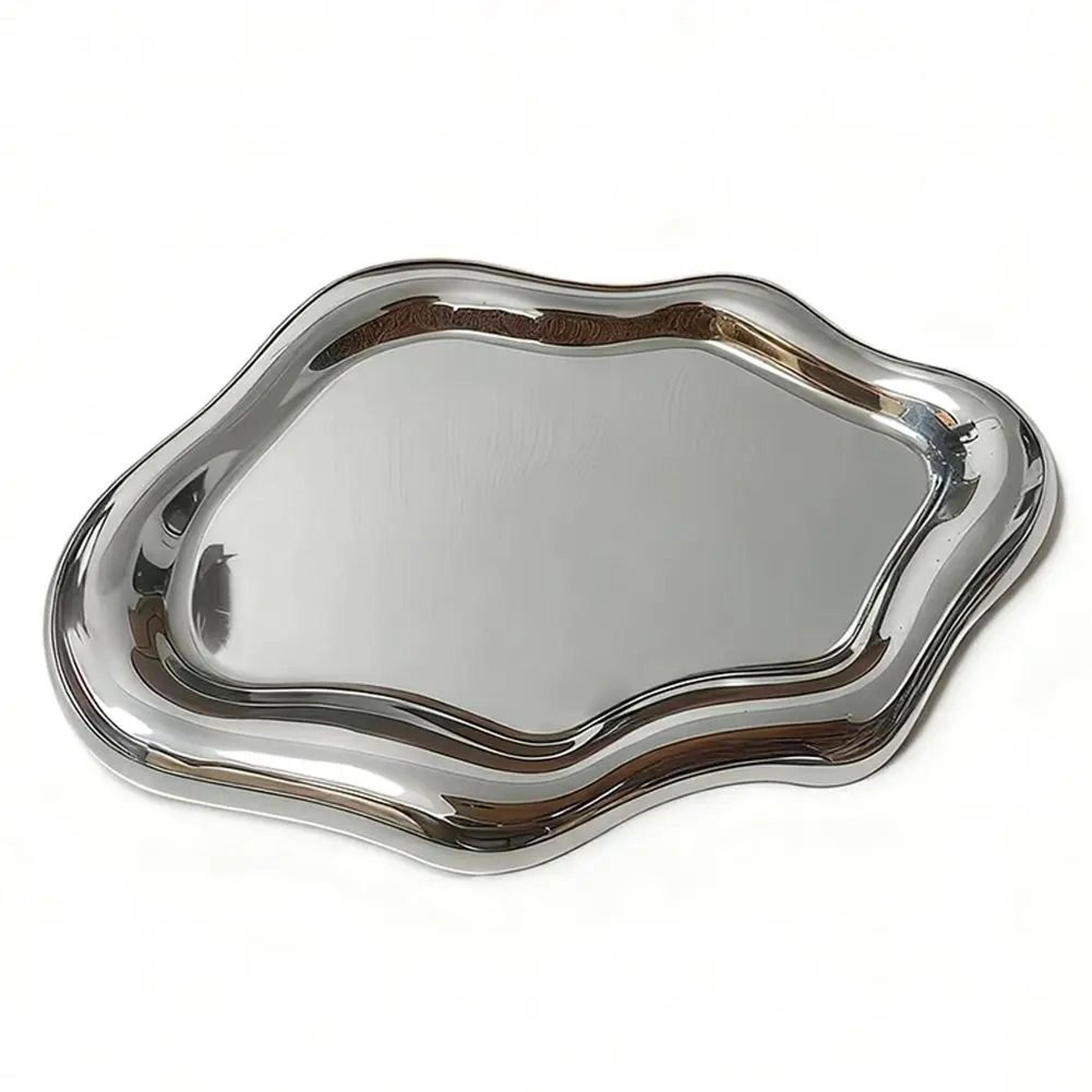 CloudShaped Jewelry Storage Tray  Creative Electroplated Desktop Dish 7