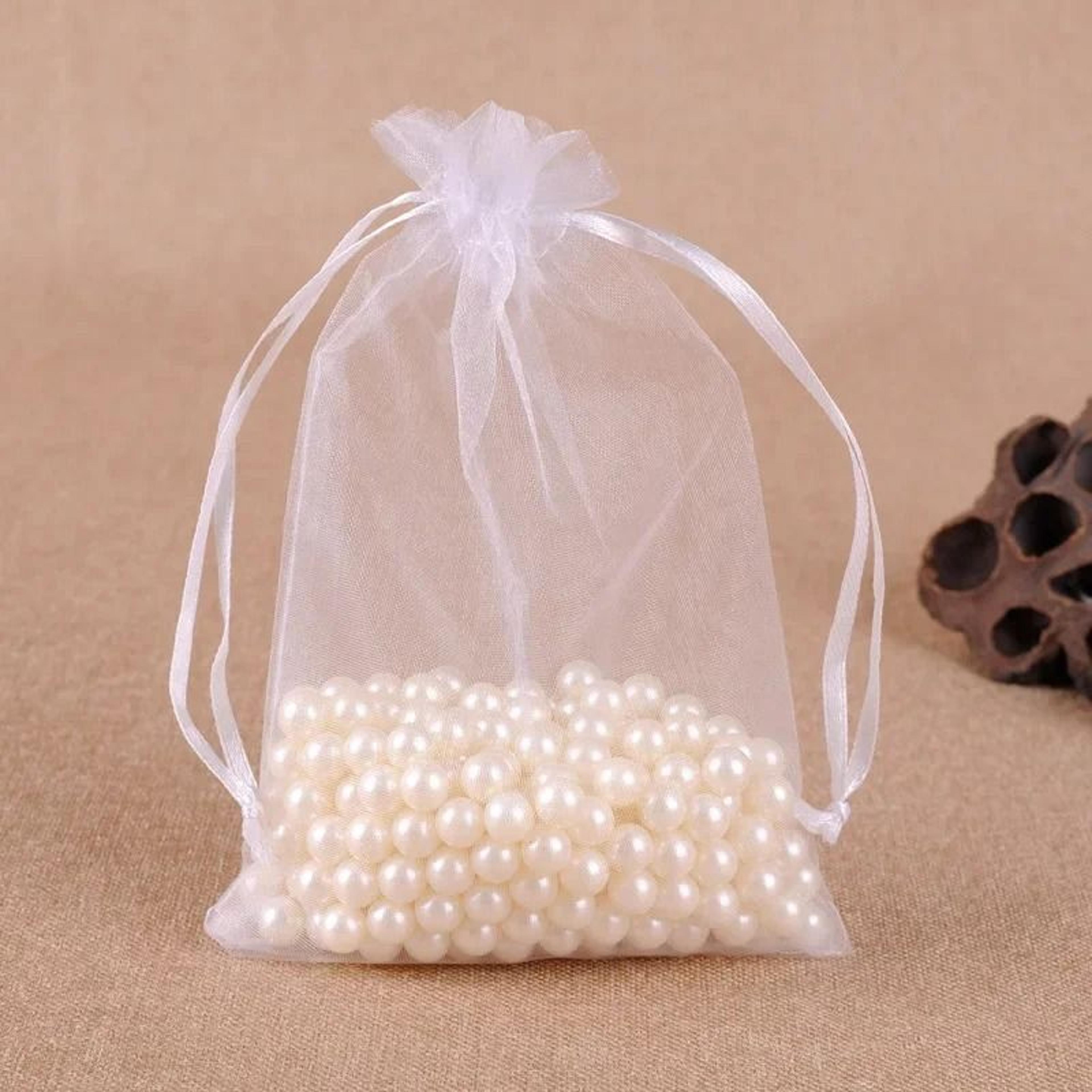 Elegant Drawstring Jewelry Pouches  50 Pcs Gift  Party Bags 14