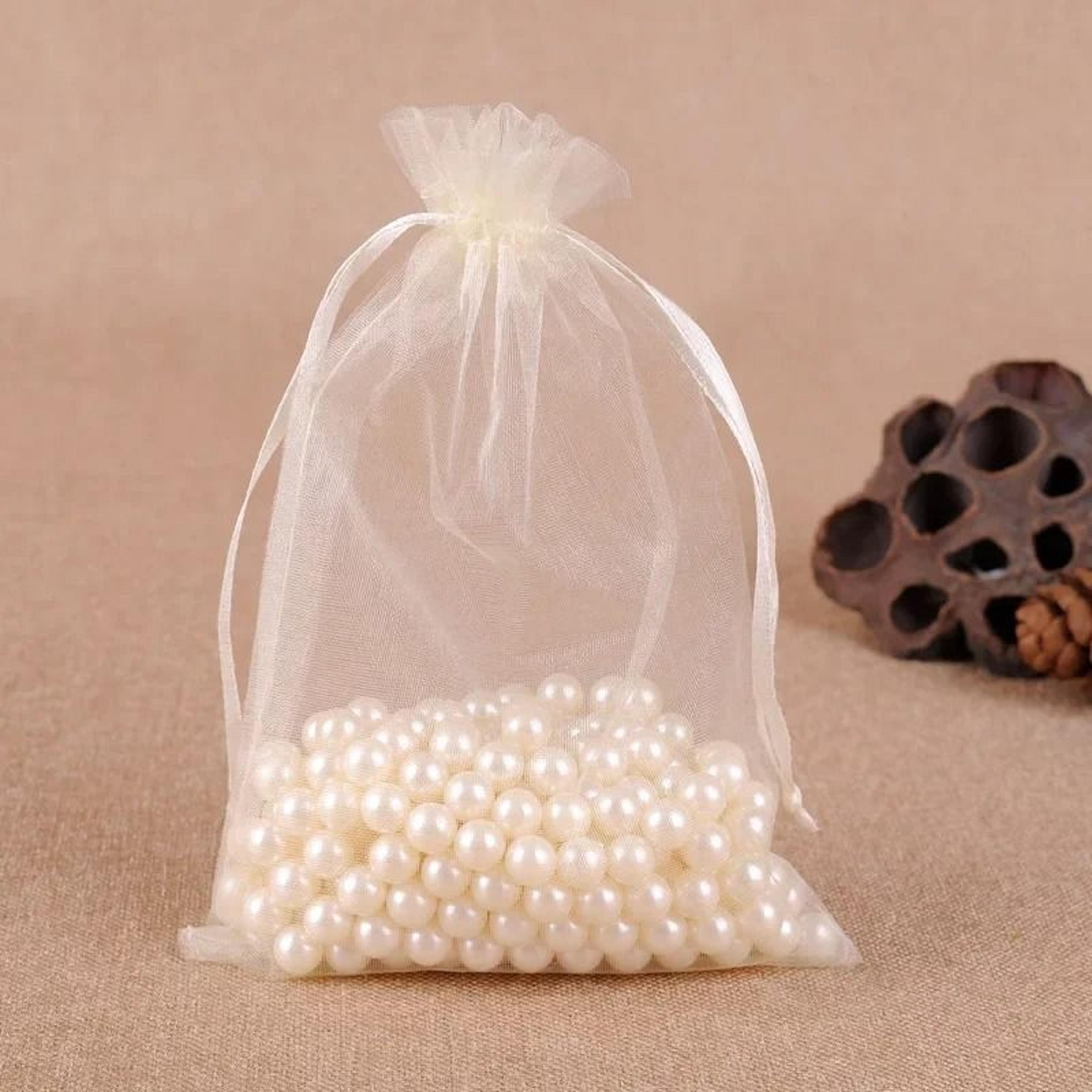 Elegant Drawstring Jewelry Pouches  50 Pcs Gift  Party Bags 20