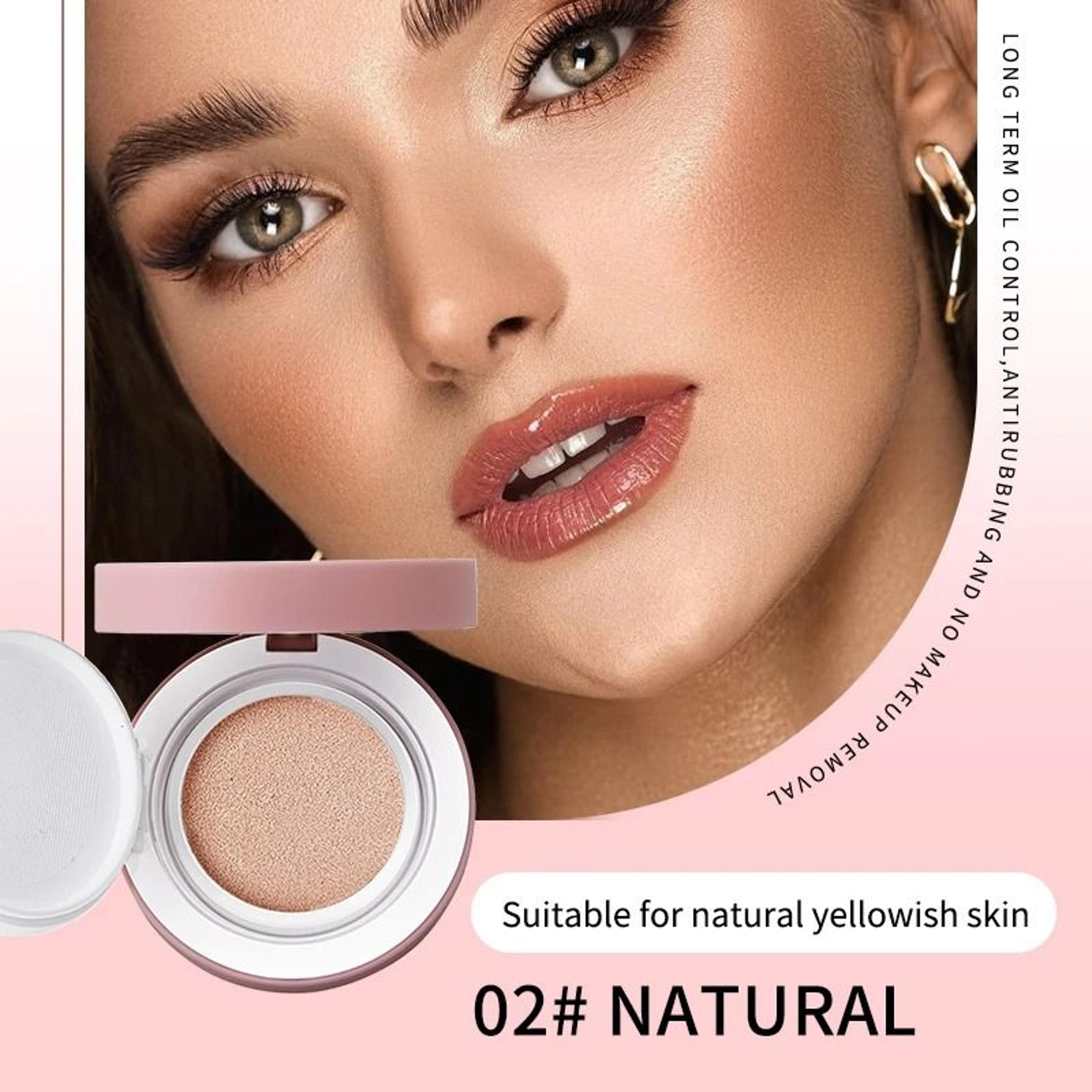 CC Cream Cushion Foundation  LongLasting Moisturizing Concealer 8