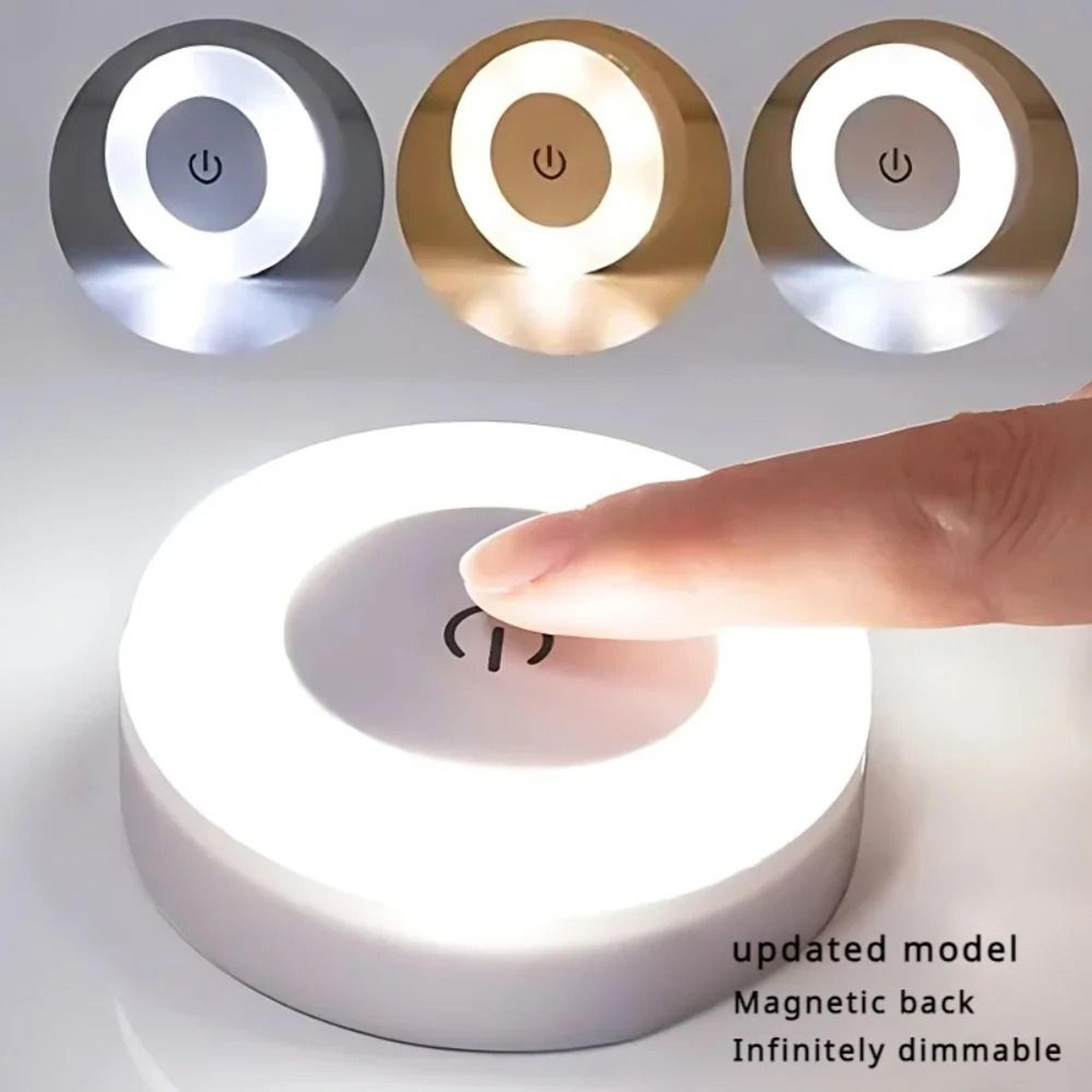 portable led rechargeable night light – modern home decor lamp