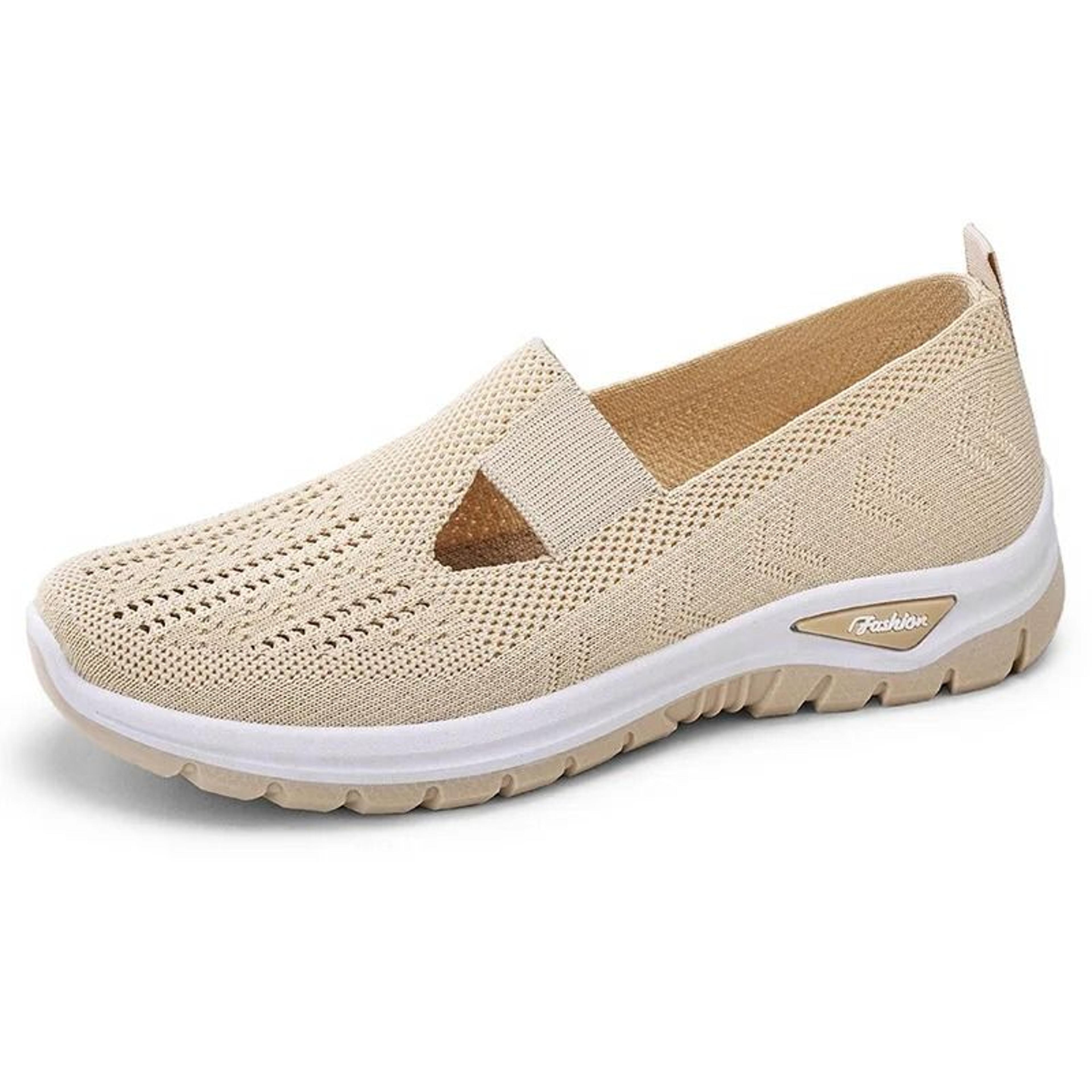 Breathable Mesh SlipOn Performance Walking Sneakers 10