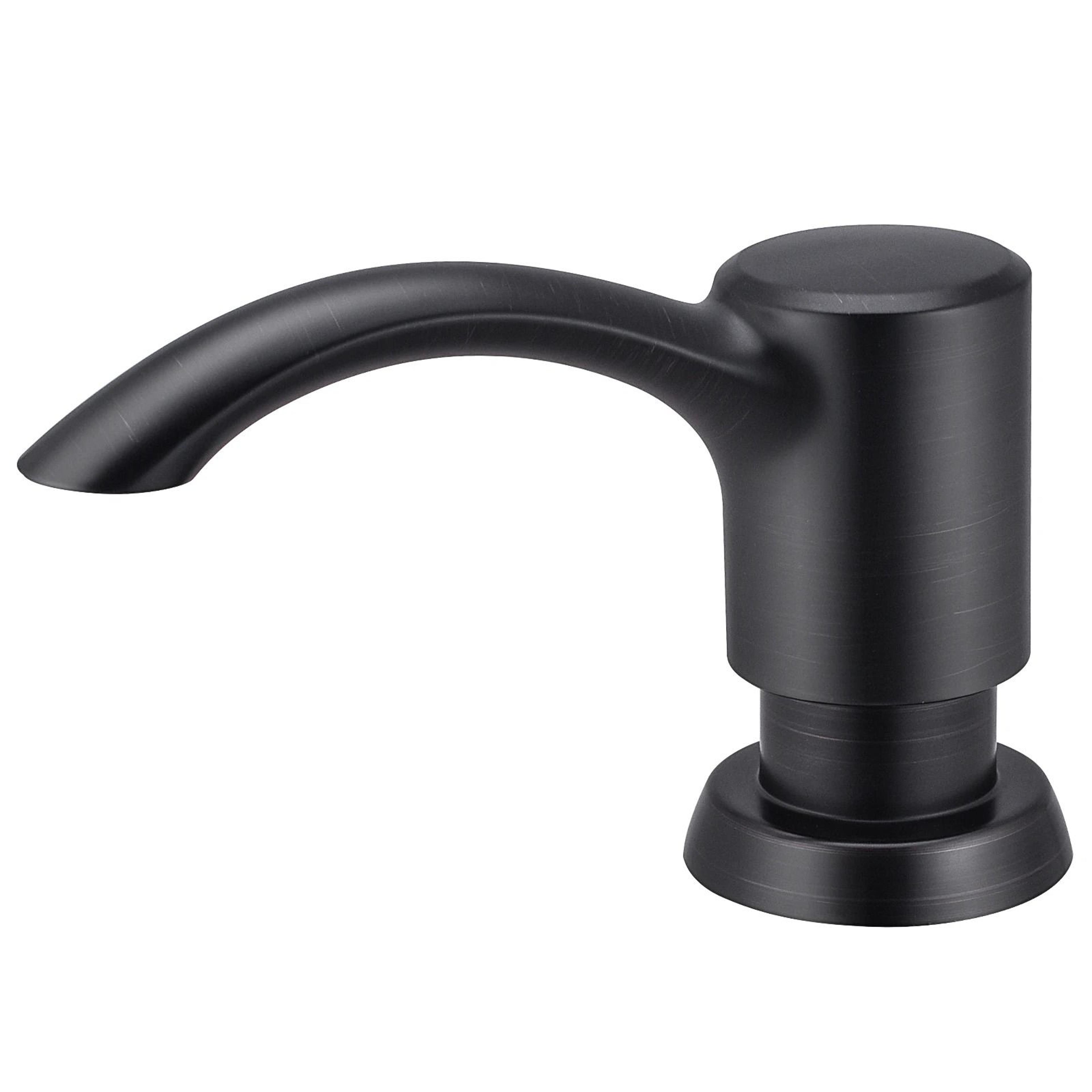 Sleek BuiltIn Kitchen Sink Soap Dispenser  360ml Modern Countertop Pump For Liquid Soap 10