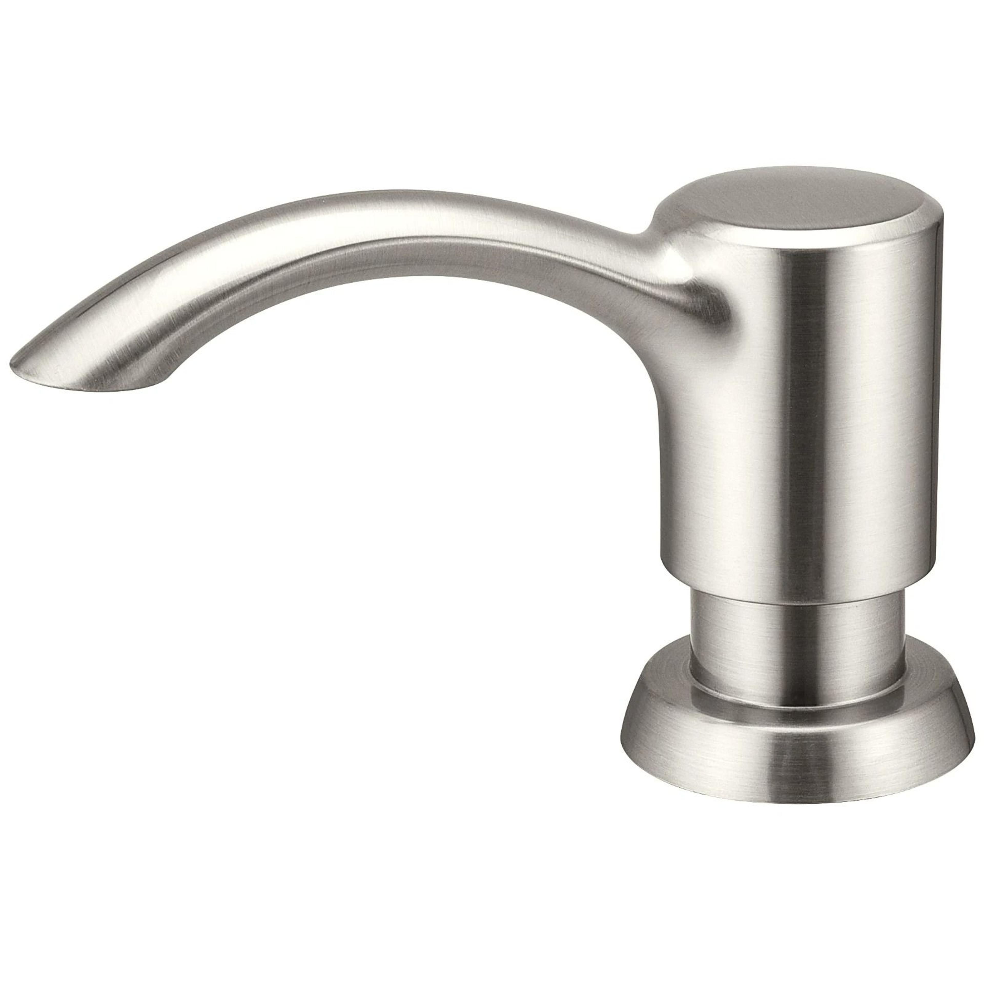 Sleek BuiltIn Kitchen Sink Soap Dispenser  360ml Modern Countertop Pump For Liquid Soap 8