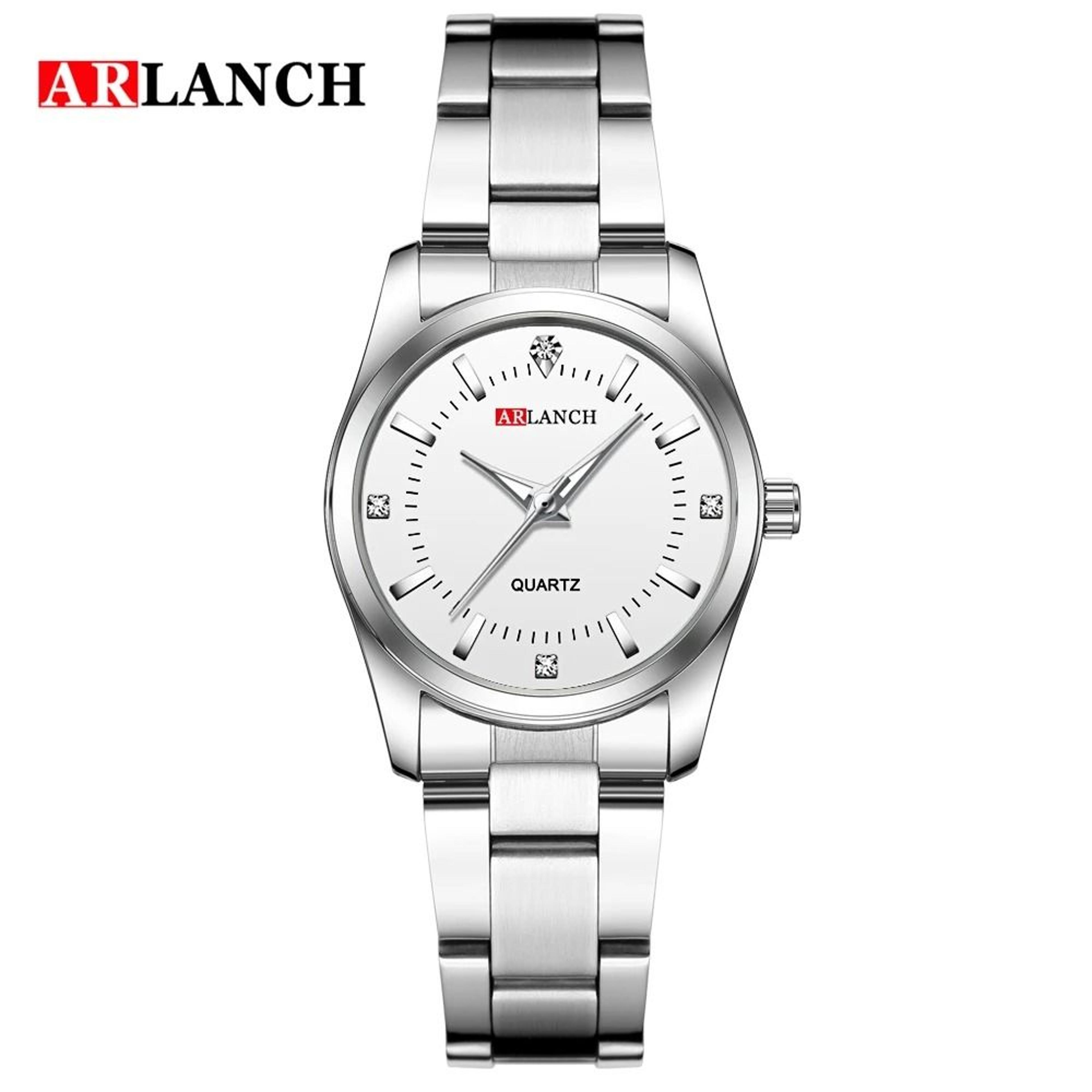 Rhinestone Minimalist Watch  Fashionable Stainless Steel Pink Dial Timepiece For Outdoor And Travel 8