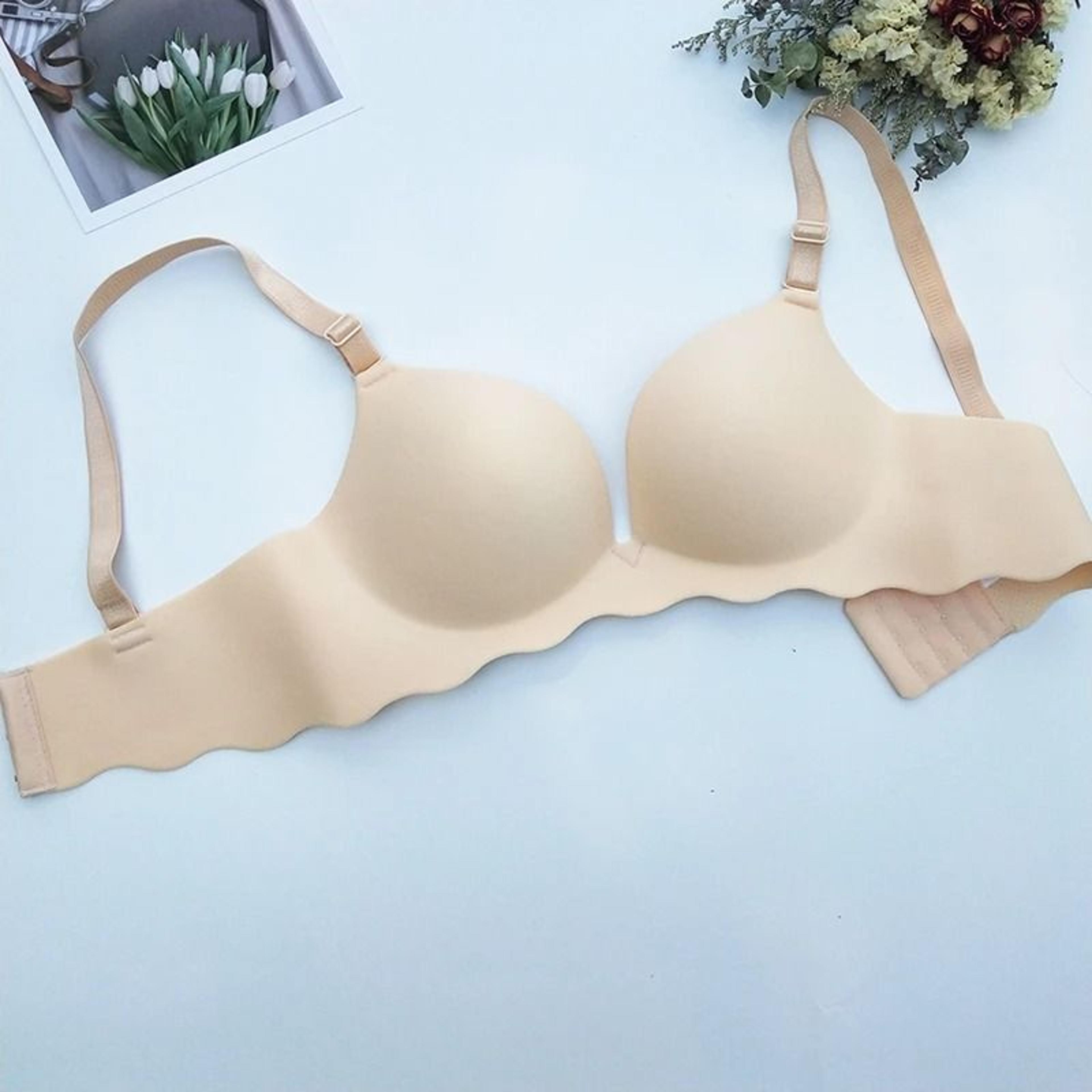 Seamless PushUp Bralette  Wireless French Fashion Comfort Lingerie Top 7