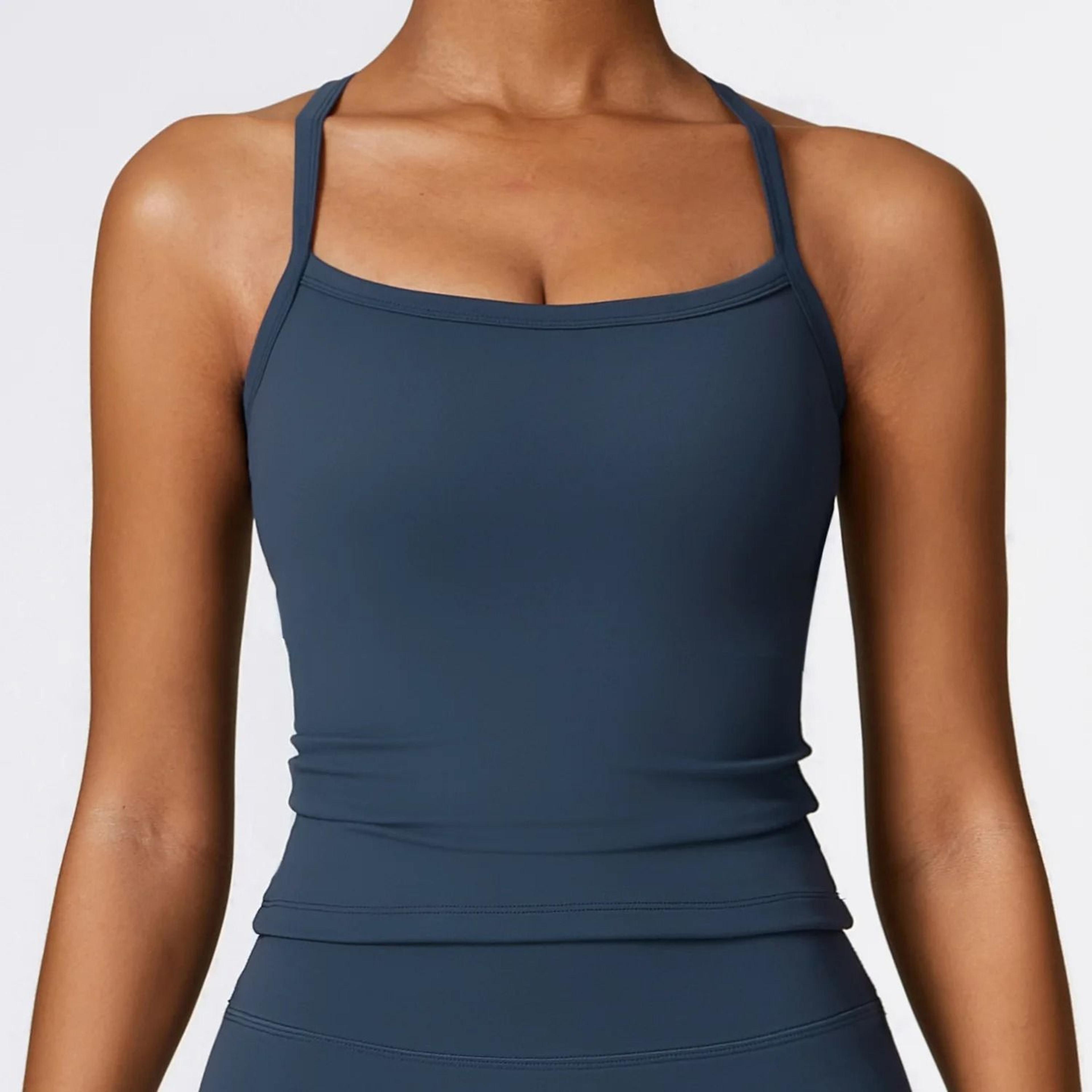 Cross Back Yoga Sports Bra 4