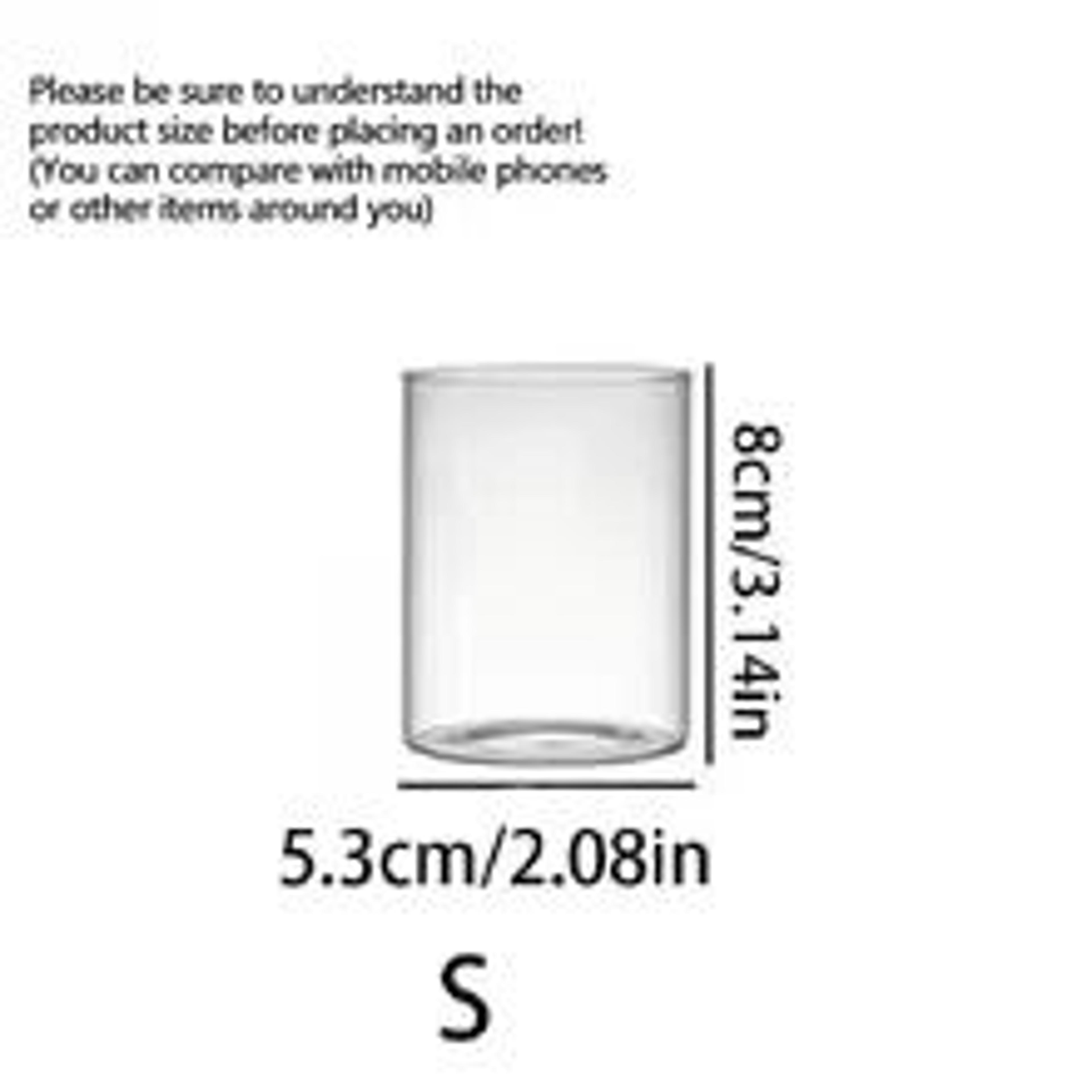 Cylinder Glass Vase  Candlestick 10