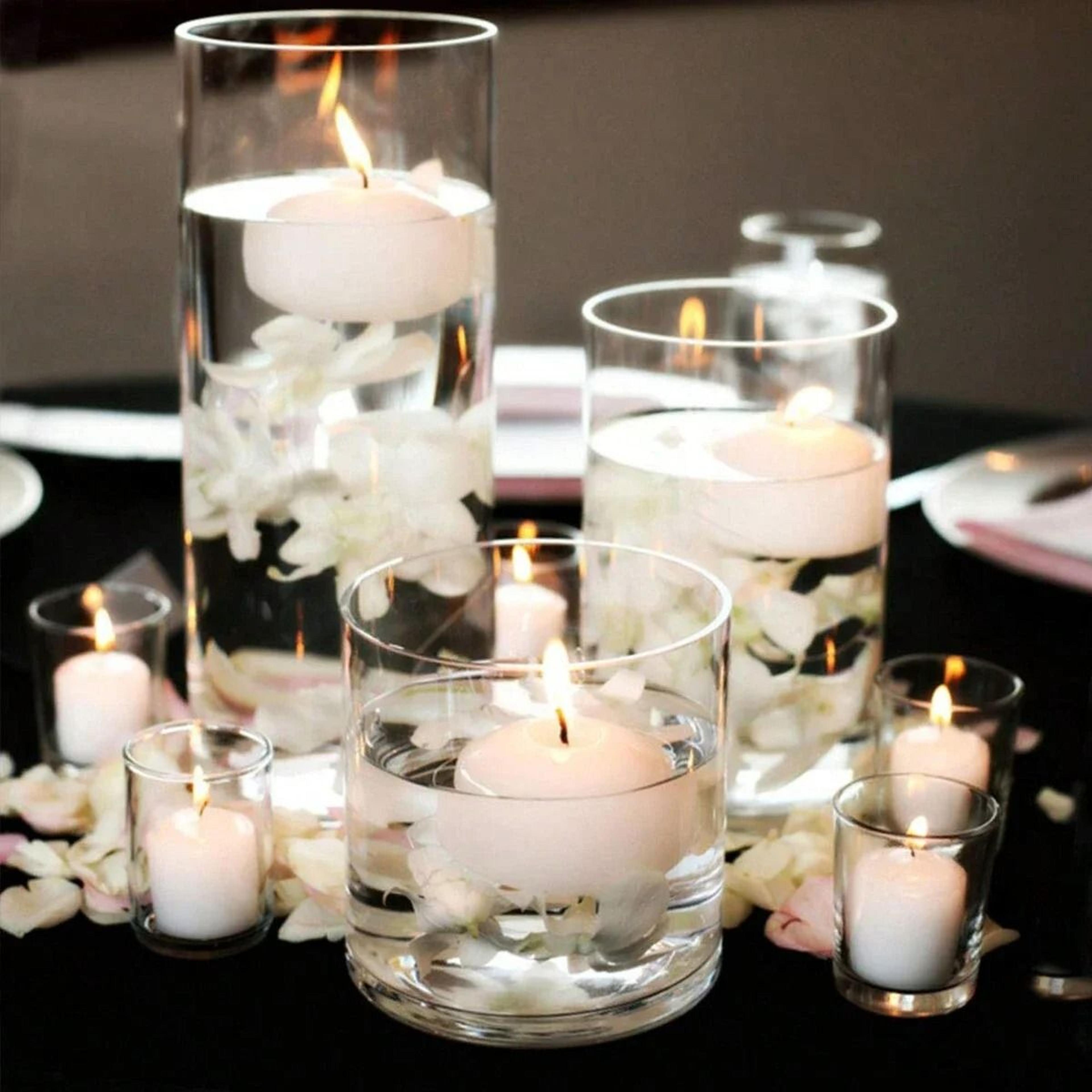 Cylinder Glass Vase  Candlestick 1