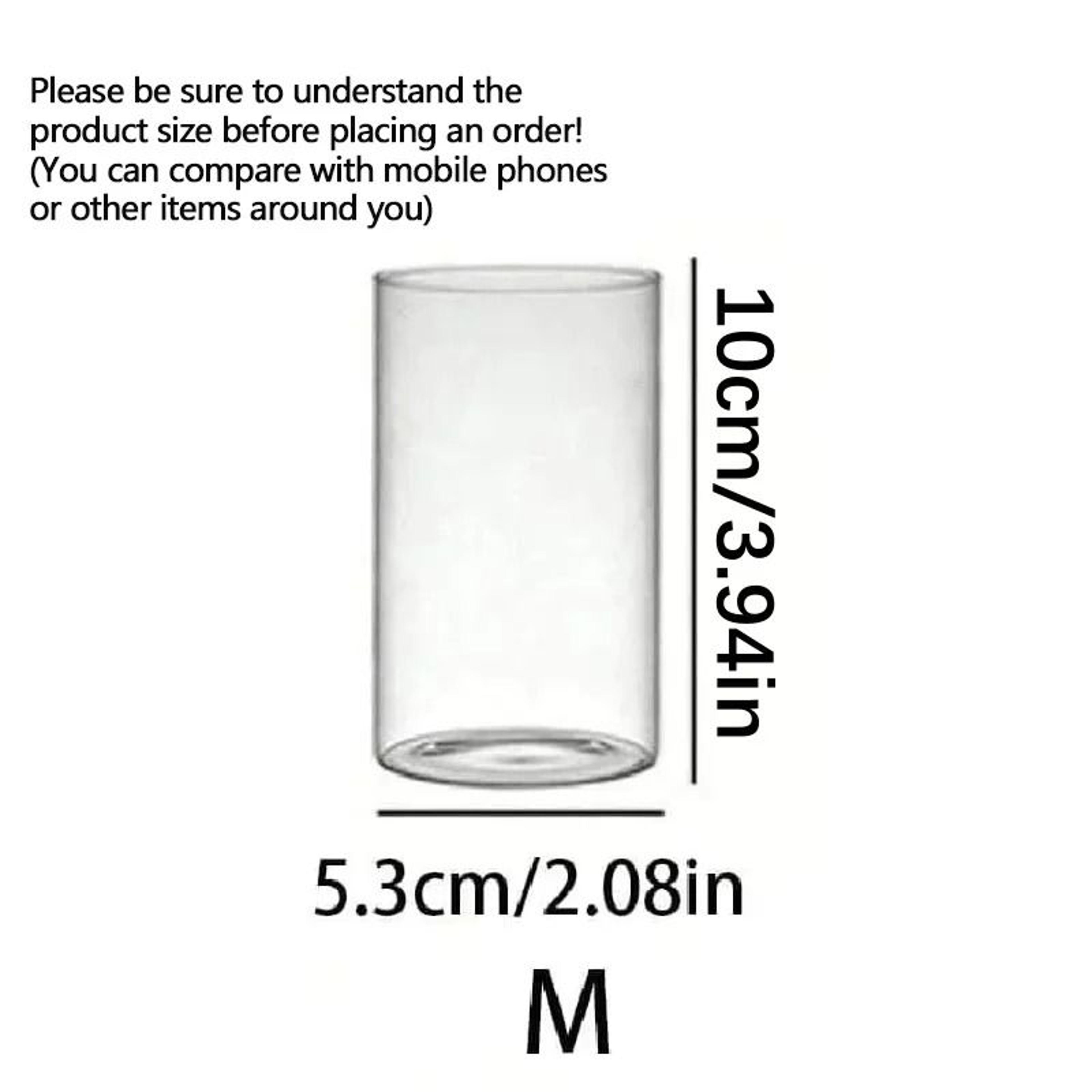 Cylinder Glass Vase  Candlestick 8