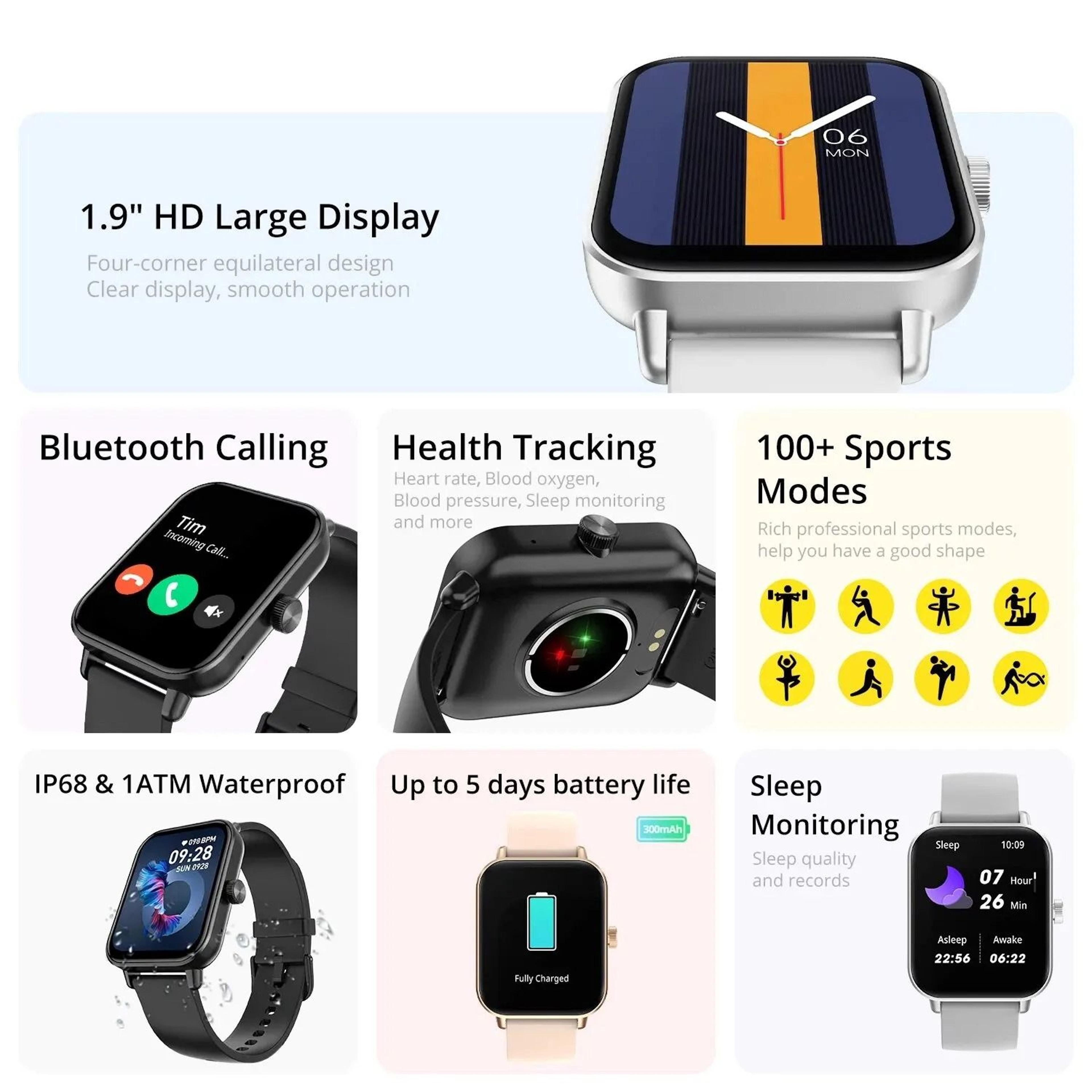 19 HD Voice Calling Smartwatch 1