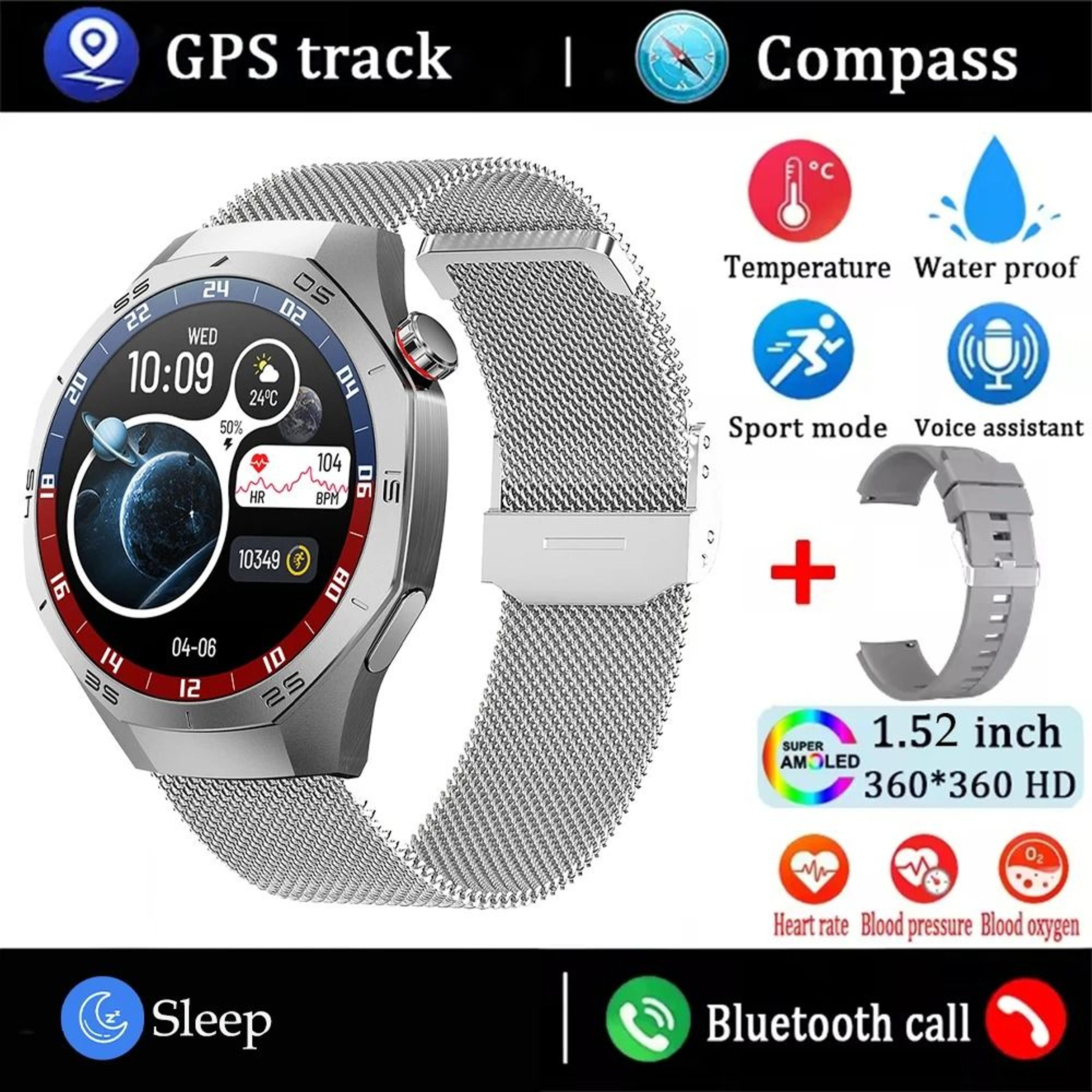AMOLED GPS Performance Smartwatch 12