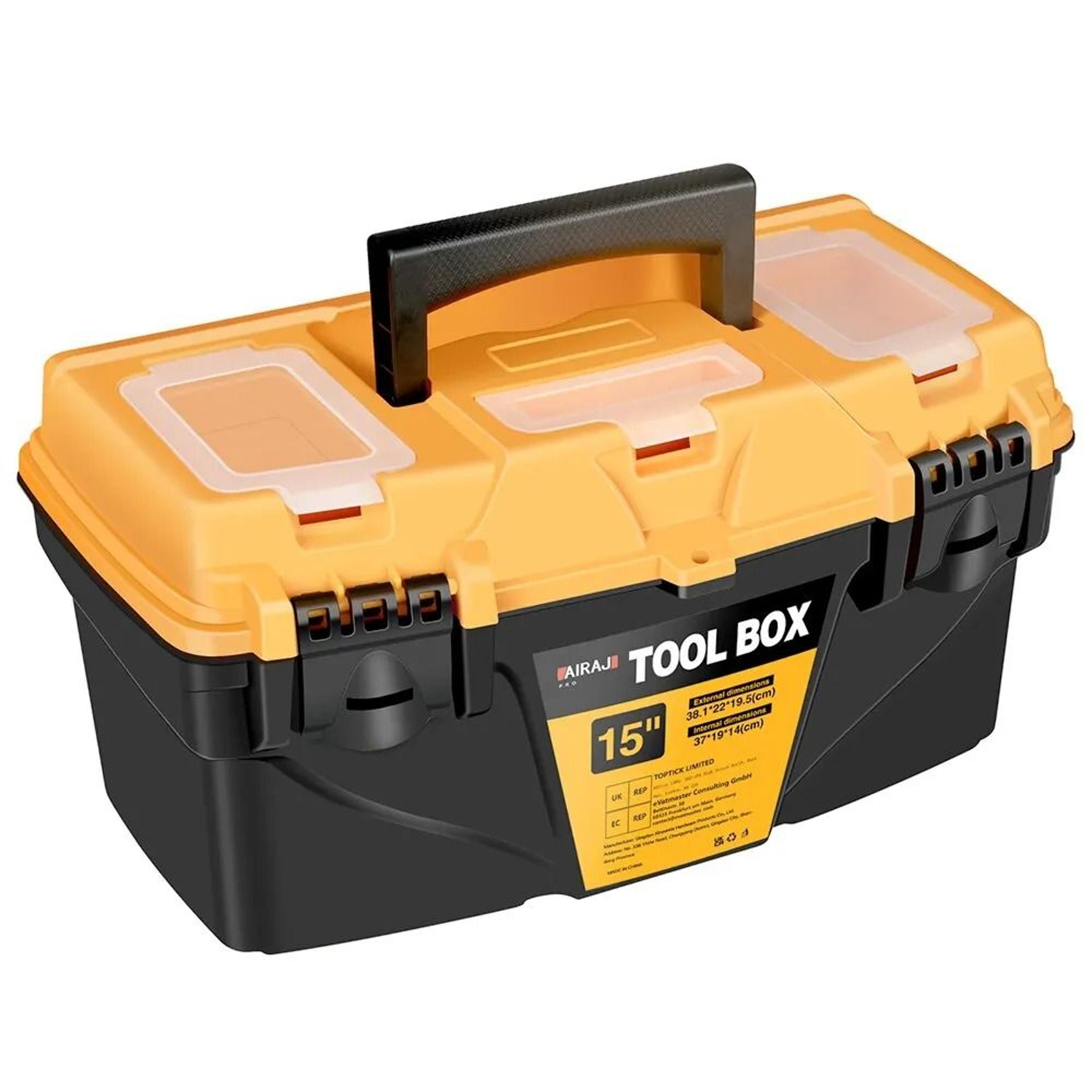 Hardware Toolbox Plastic Combination Suitcase 8