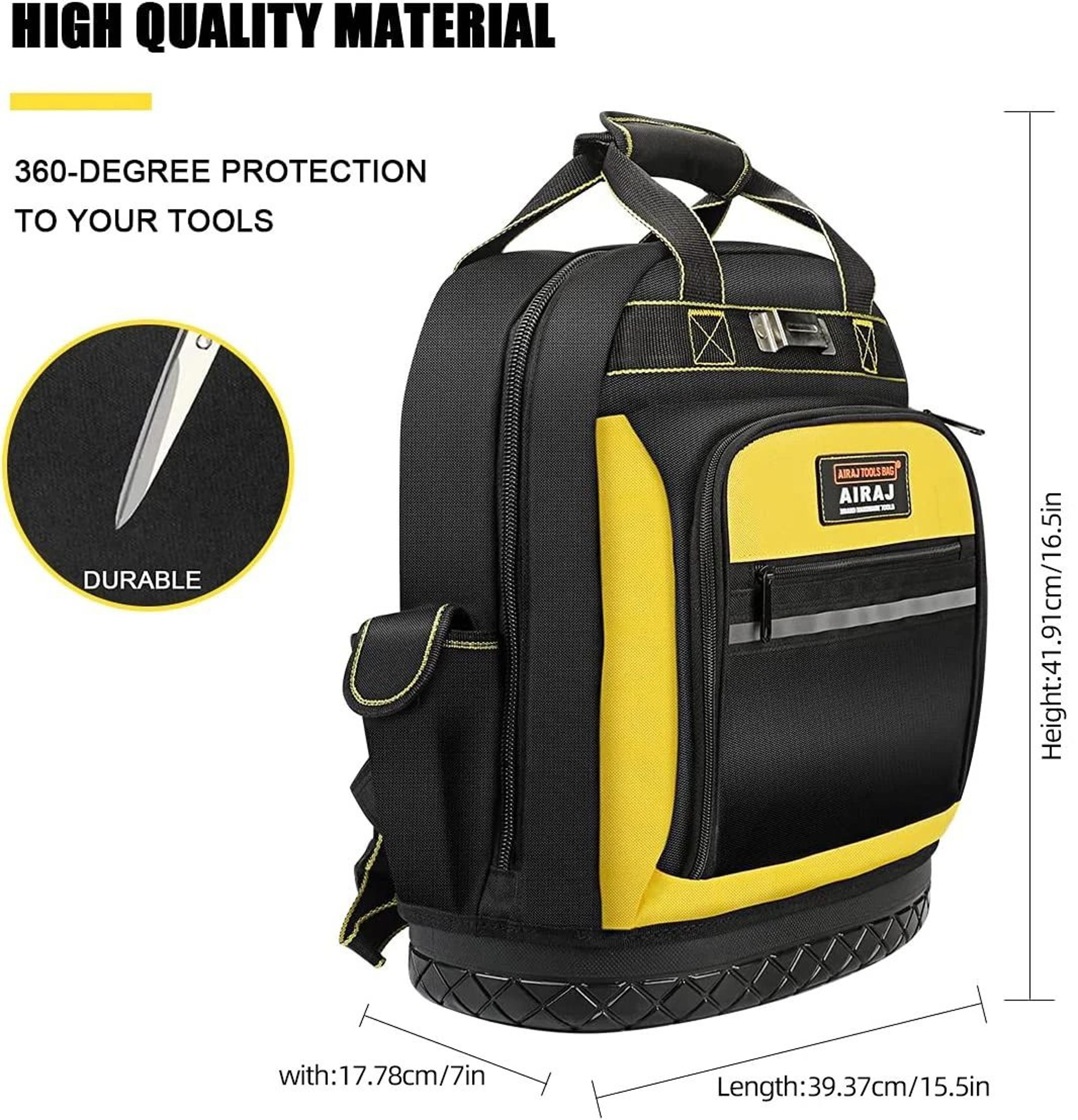 HeavyDuty Waterproof Tool Backpack 2