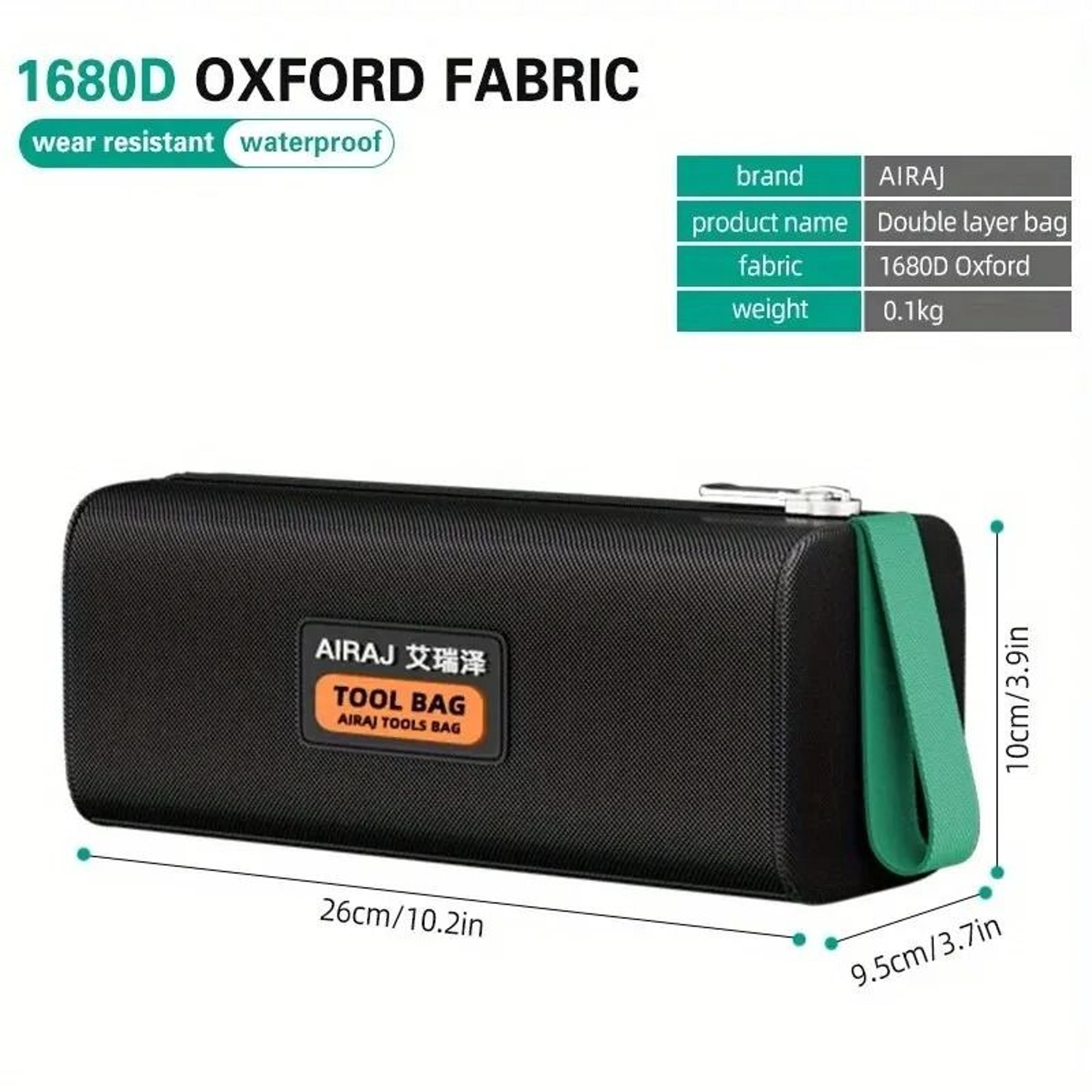 Multifunctional WearResistant Oxford Tool Bag 1