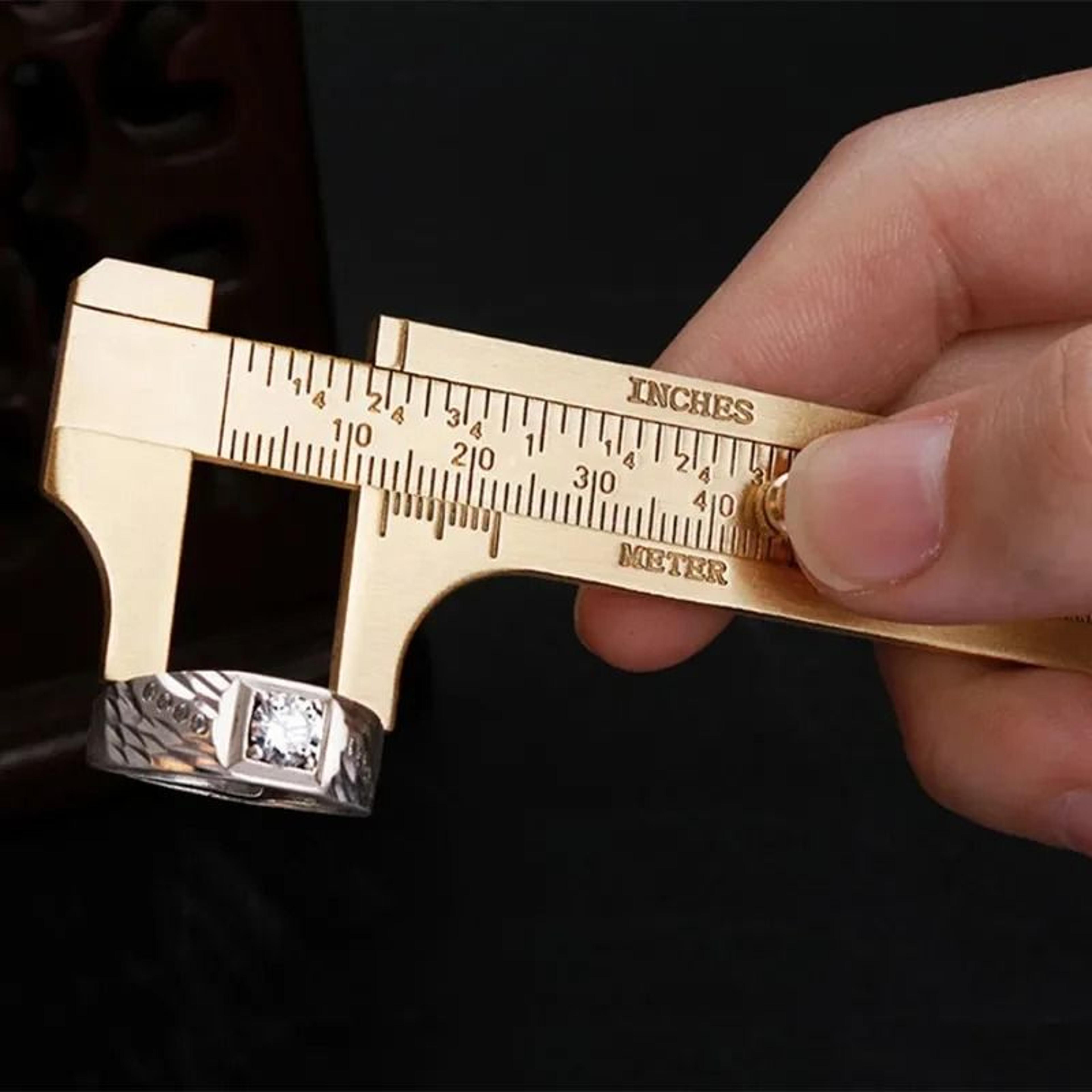 Mini Brass Vernier Caliper 6