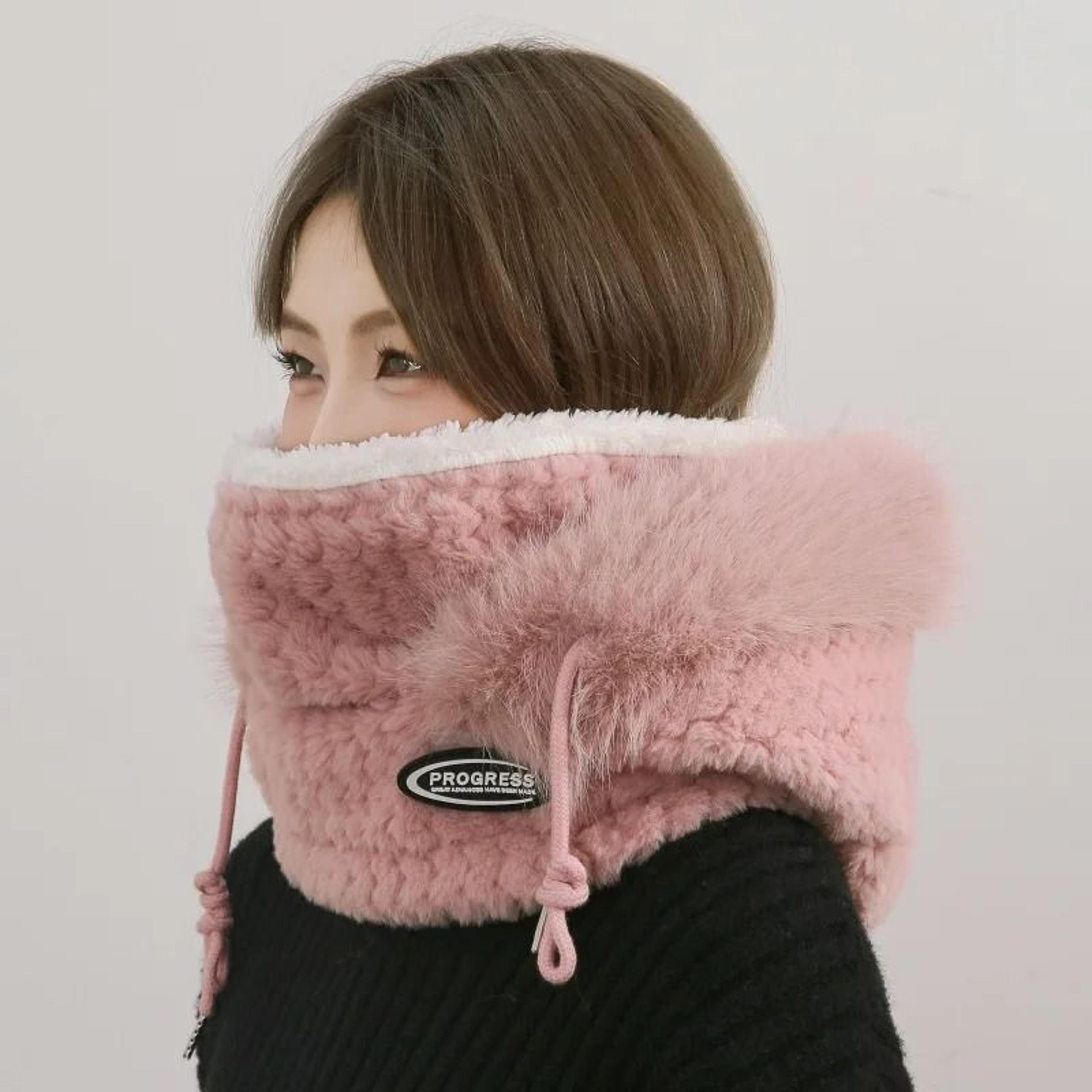 Autumn And Winter Womens Thermal Plush Hat 2