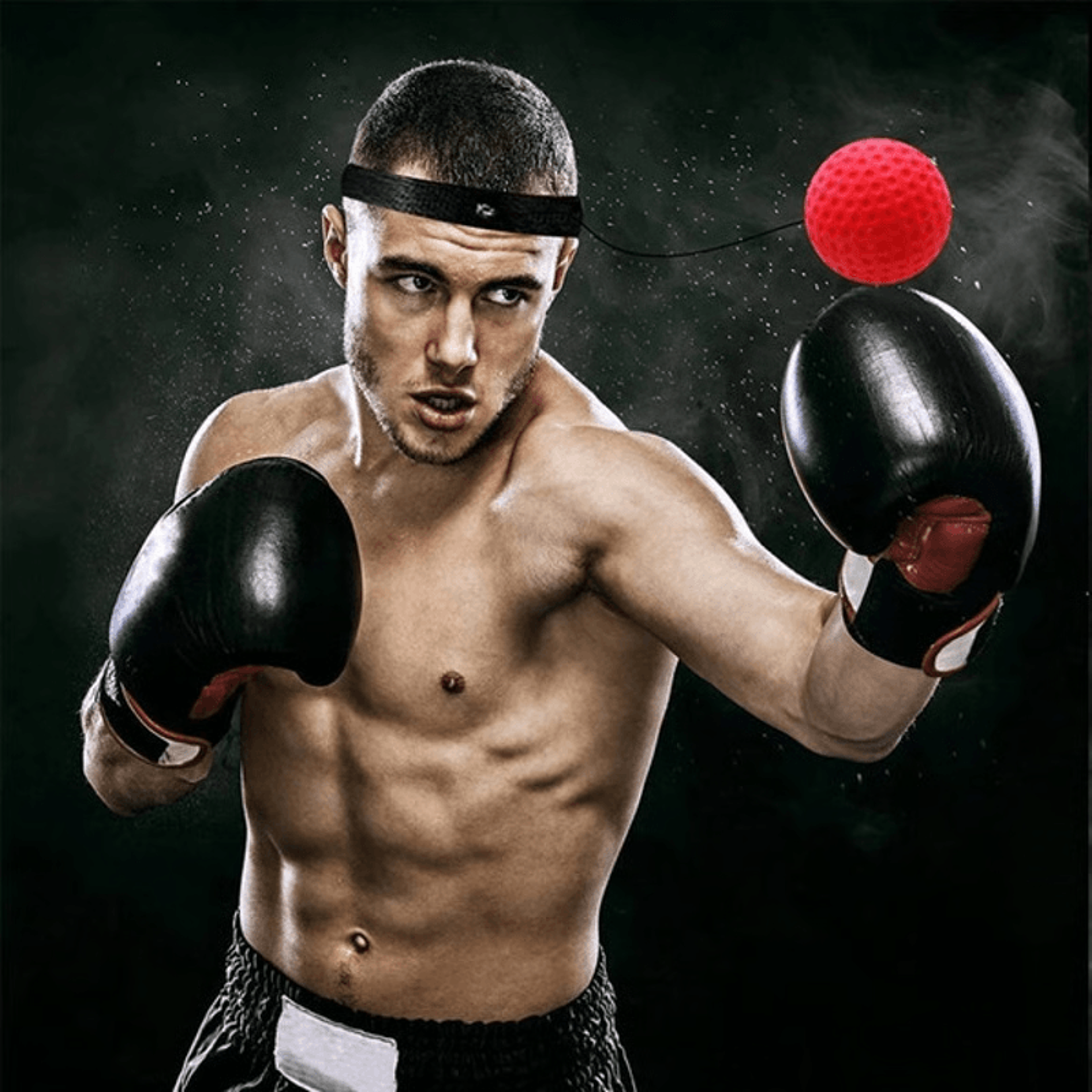 Adjustable Boxing Reflex Ball  Headband Training Tool For Punching Accuracy 8