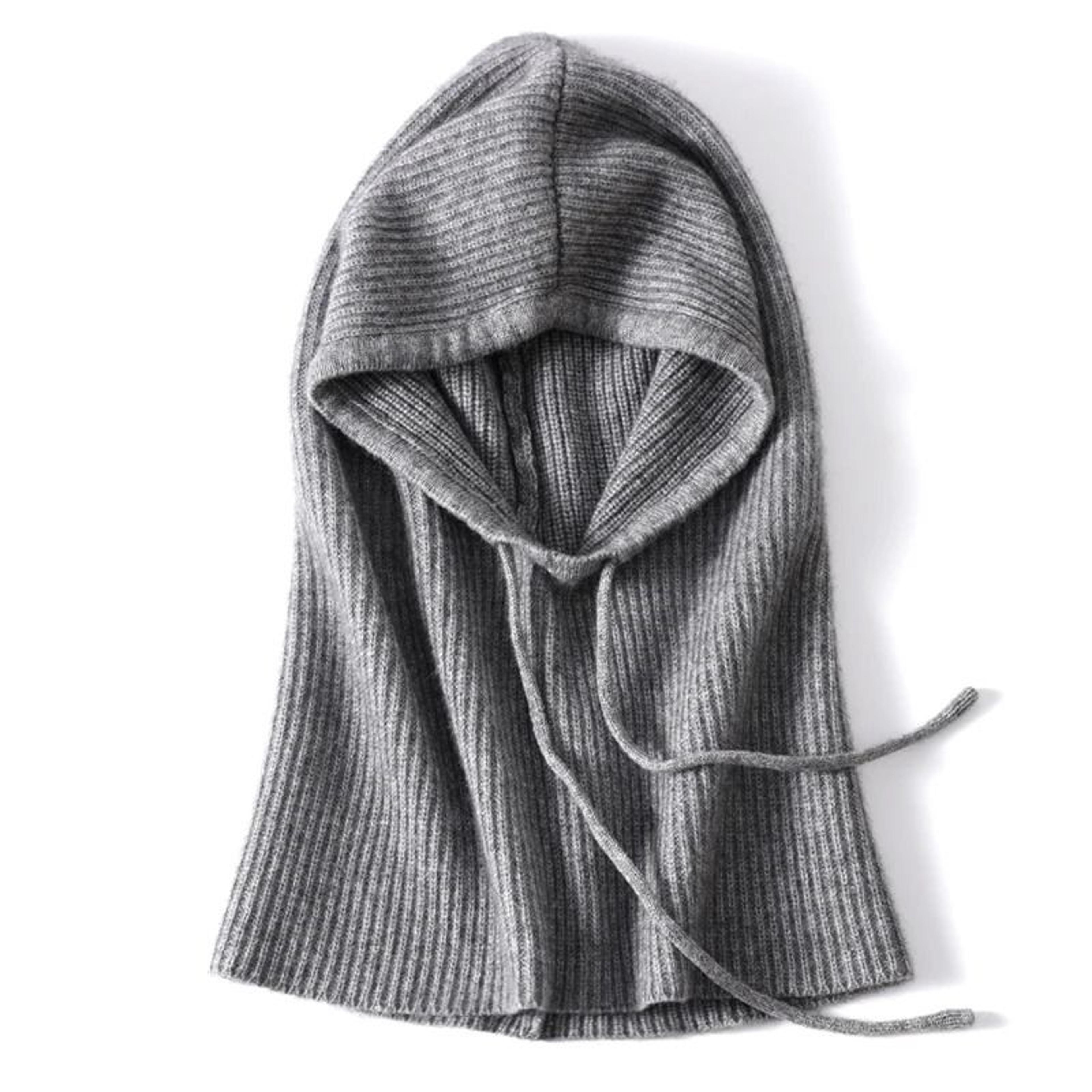 100 Pure Wool Balaclava Beanie  Premium Winter Neck And Face Protection 2