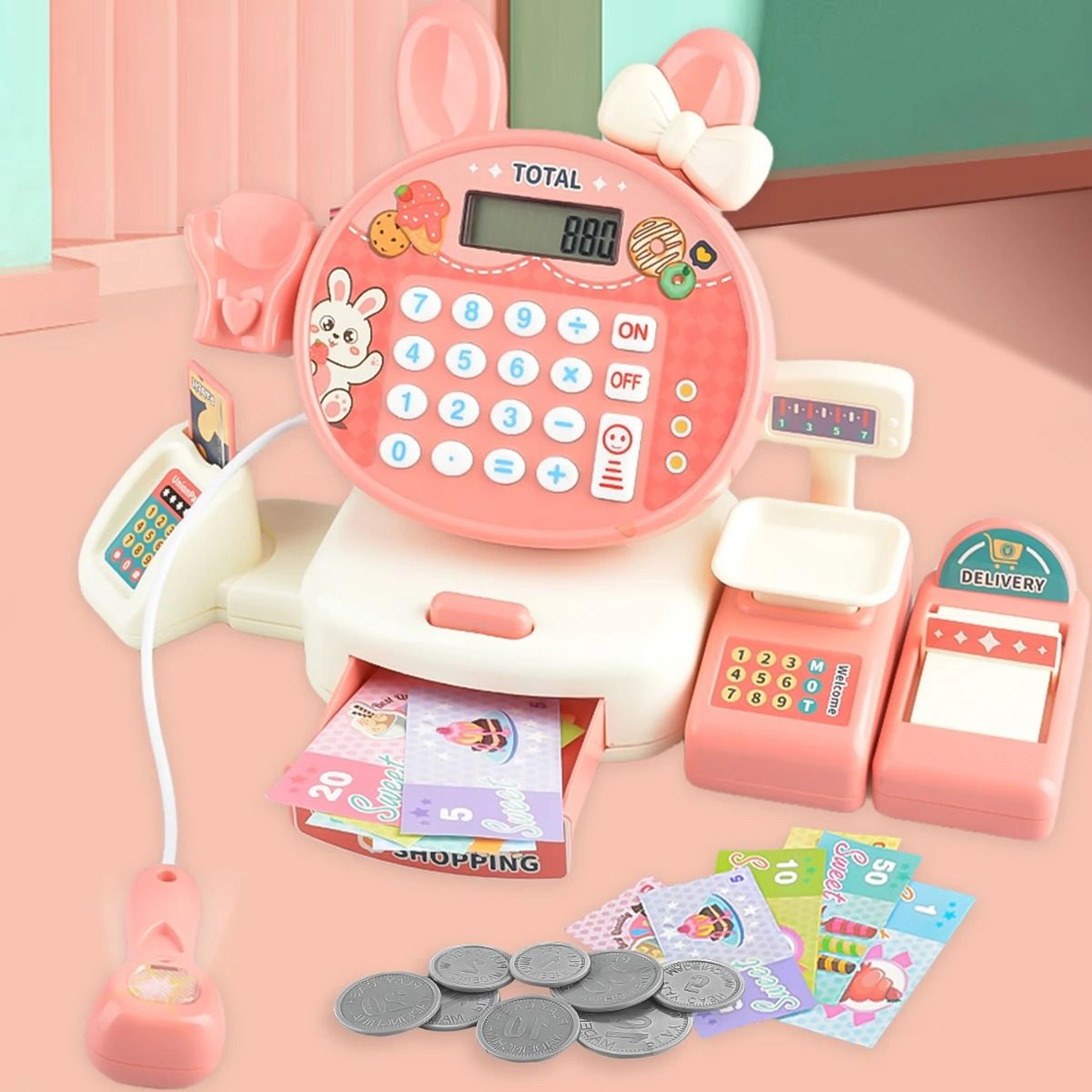 Supermarket Simulation Cash Register Set  Interactive Educational Grocery Toy 2