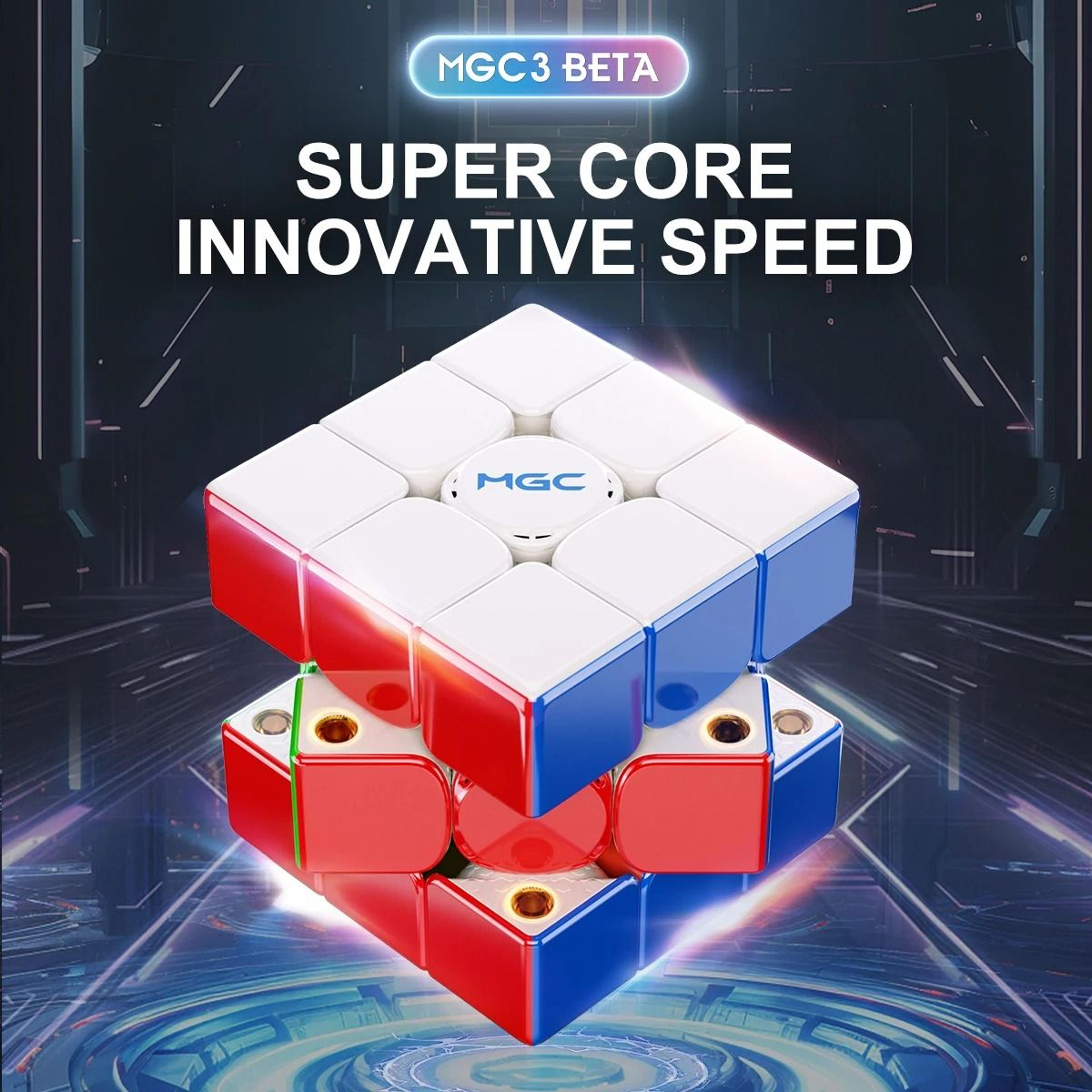 Professional 3x3x3 Magnetic Speed Cube  Advanced Maglev Ball Core Edition 0