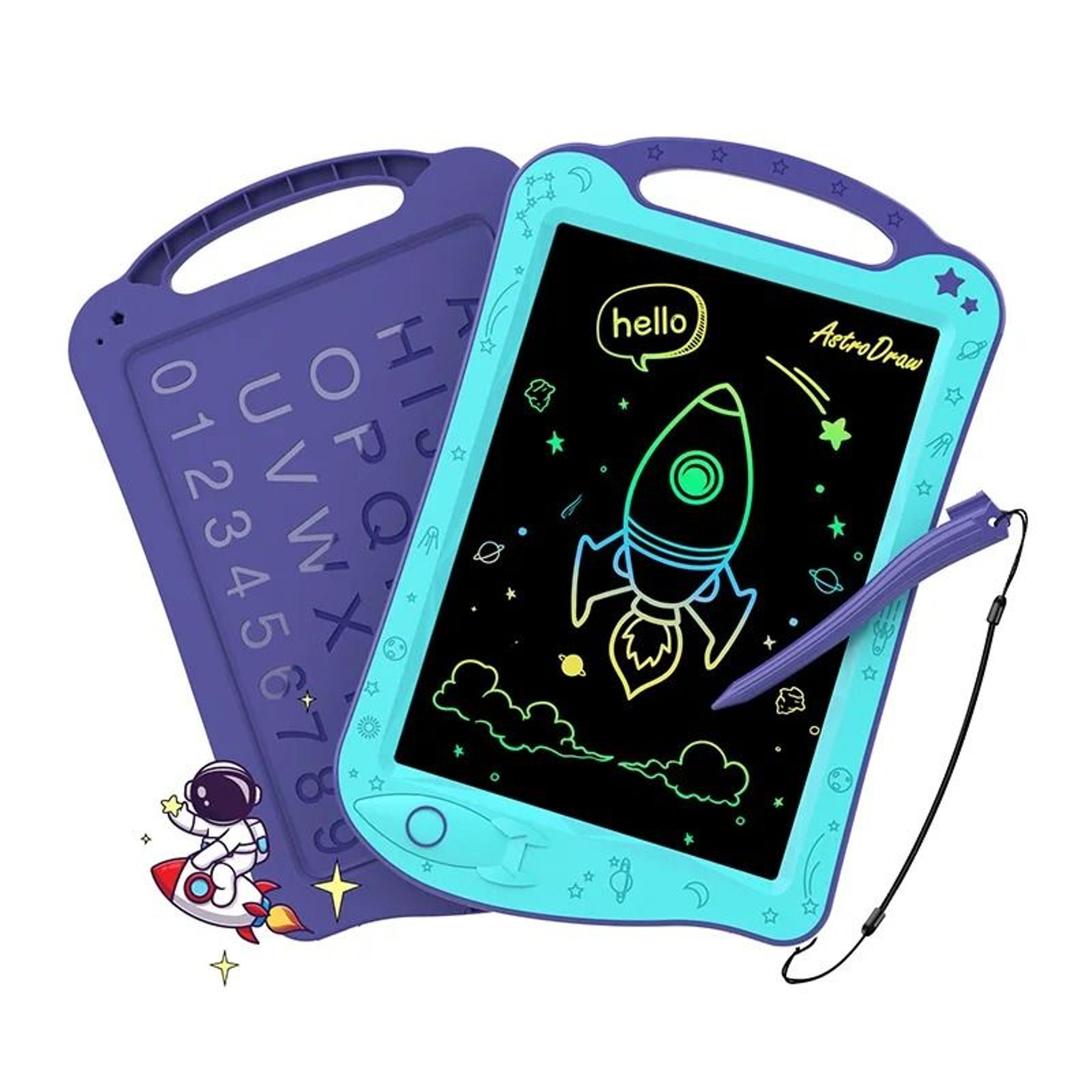 SpaceThemed Colored Drawing Tablet  Portable AstroDoodle Board 7