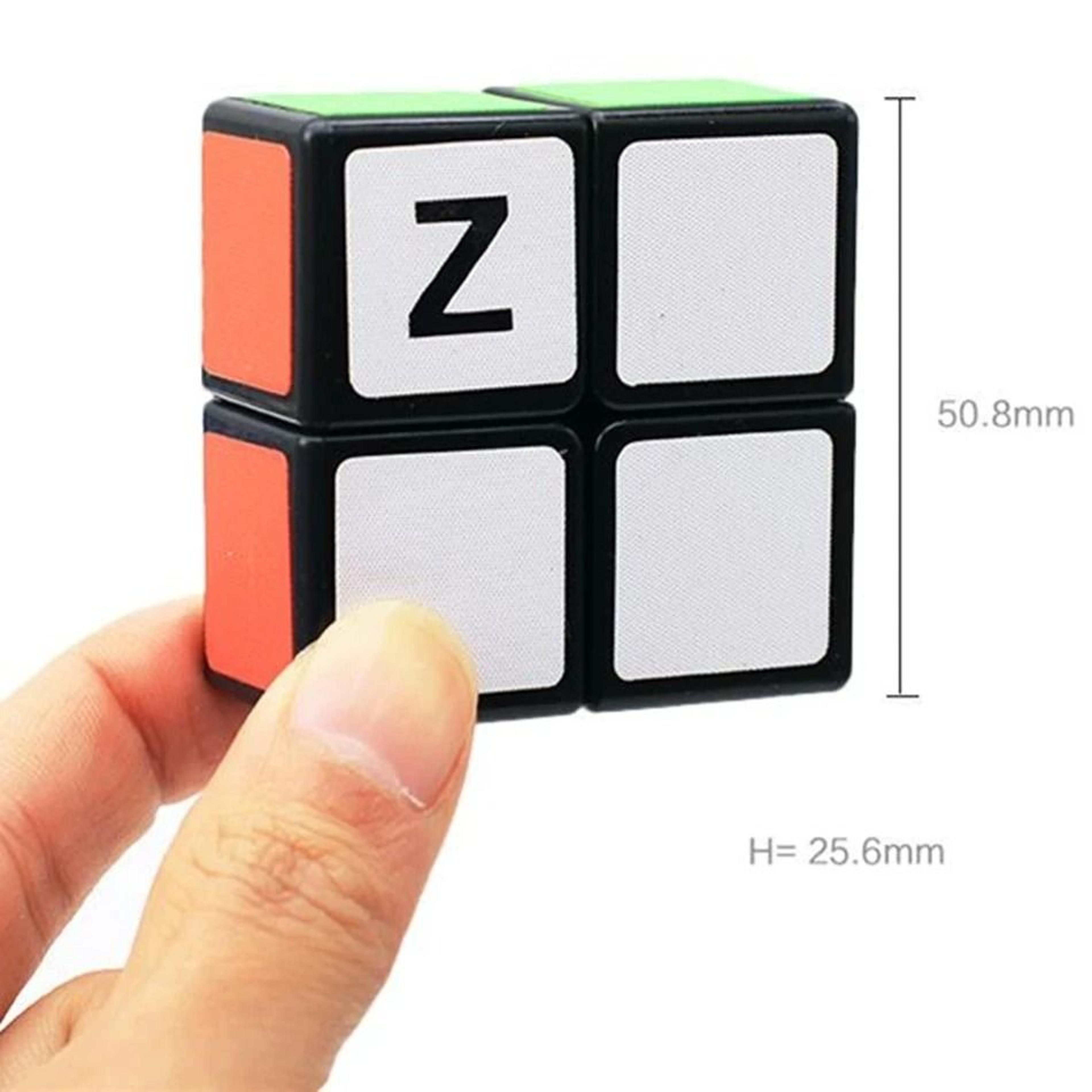 ZCube 1x2x2 Speed Magic Cube  Compact Pocket Puzzle  Educational Toy 3