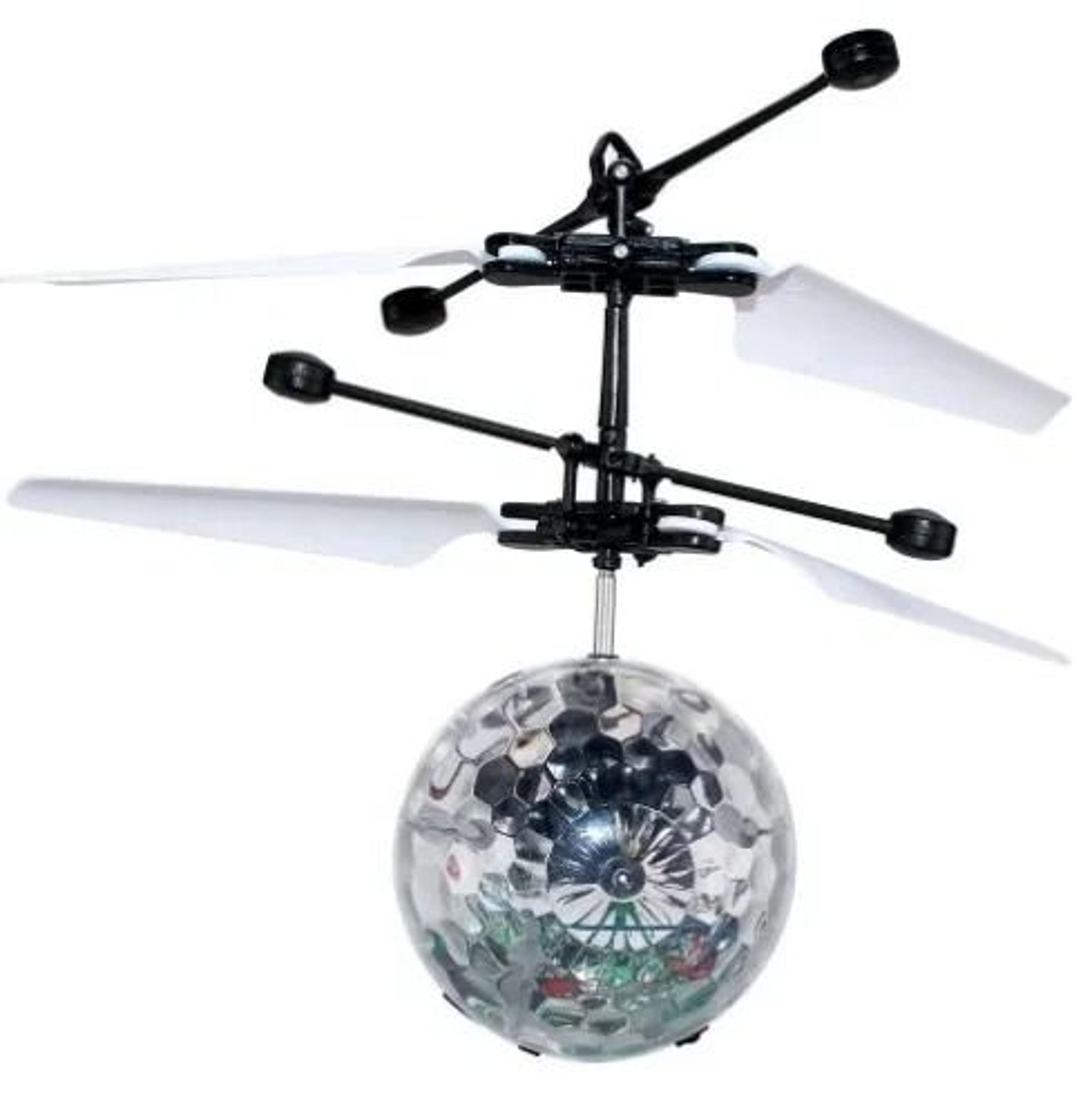 Luminous Floating Crystal Ball  Infrared Sensing  Gesture Control Flying Toy 6
